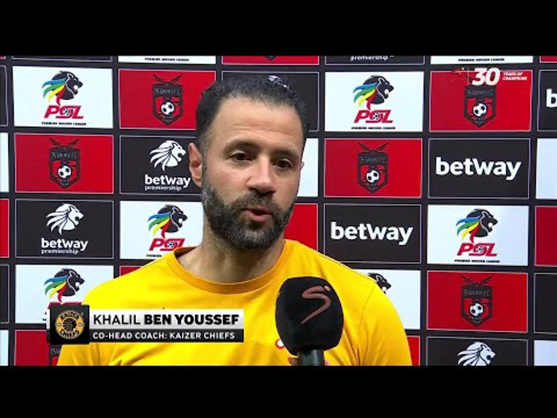 We were very unlucky - Khalil Ben Youssef | TS Galaxy v Kaizer Chiefs