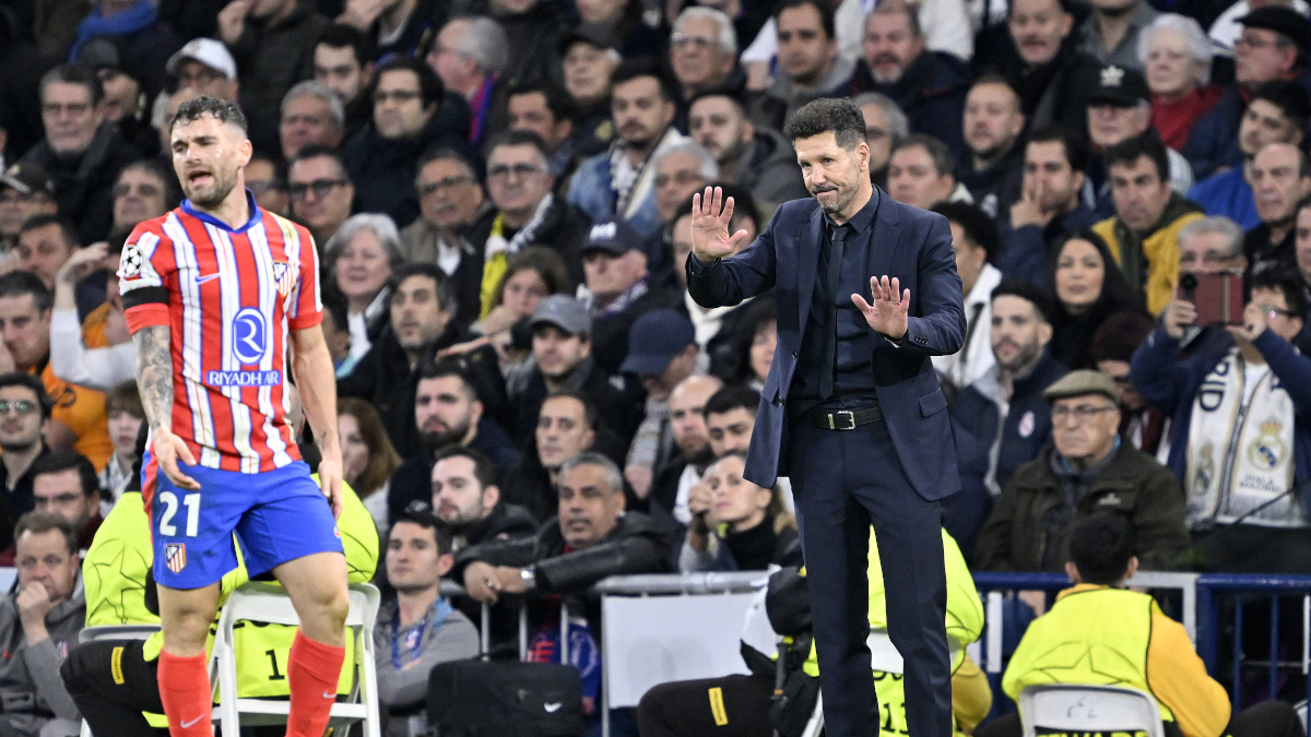 Atletico's Simeone rues missed chances against Real Madrid