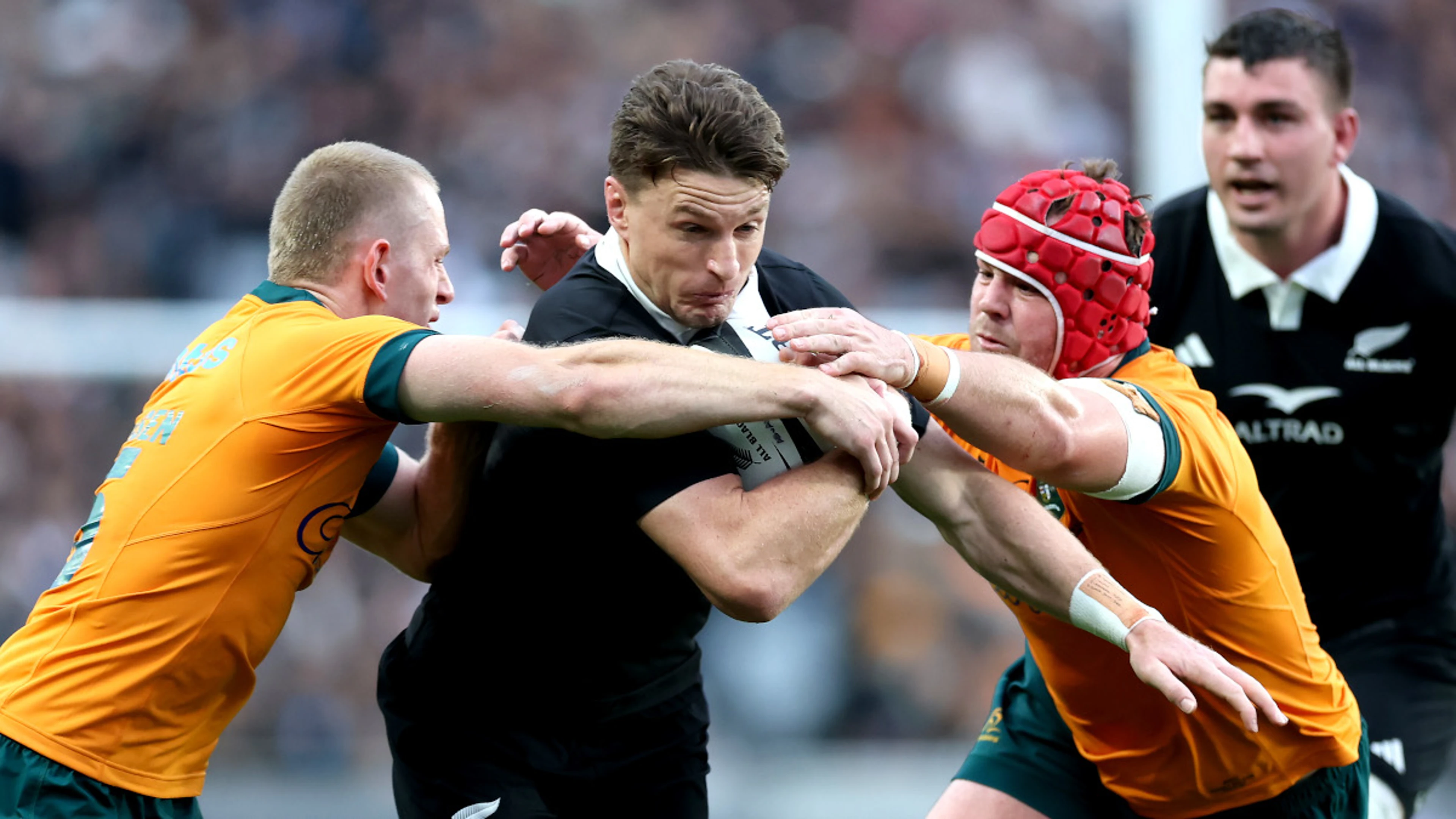 New Zealand fly-half Barrett out of Australia rematch