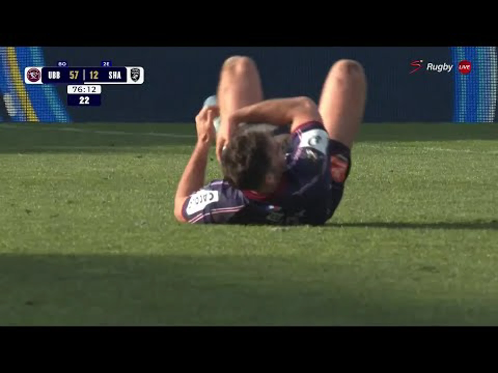 Damian Penaud With a Try vs. Sharks