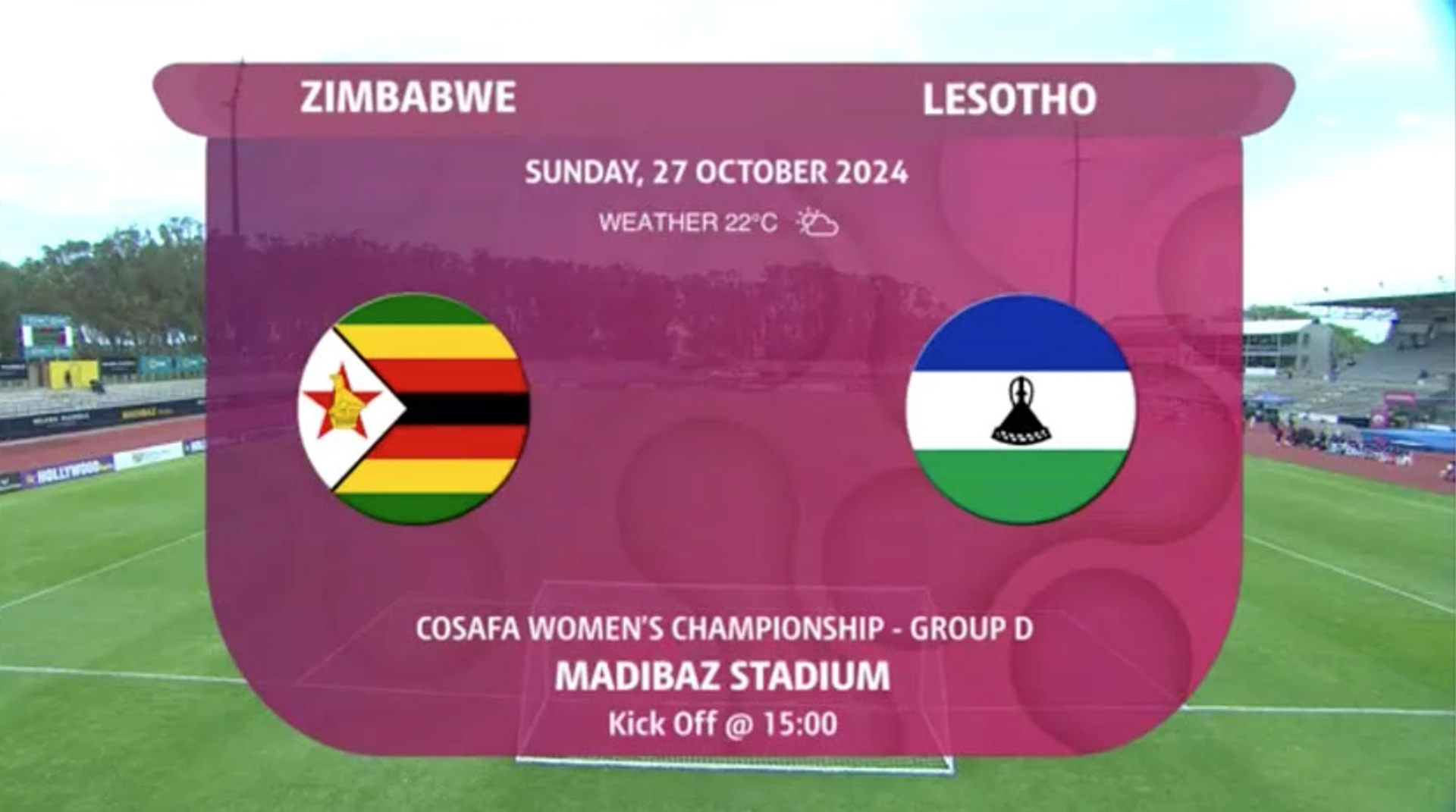 Zimbabwe v Lesotho | Match Highlights | COSAFA Women's Championship