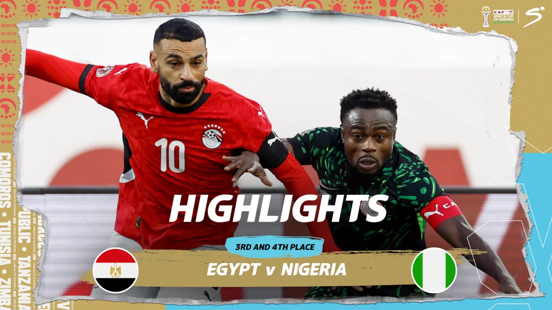 Egypt v Nigeria | Match in 3 | CAF Africa Cup of Nations Morocco 2025
