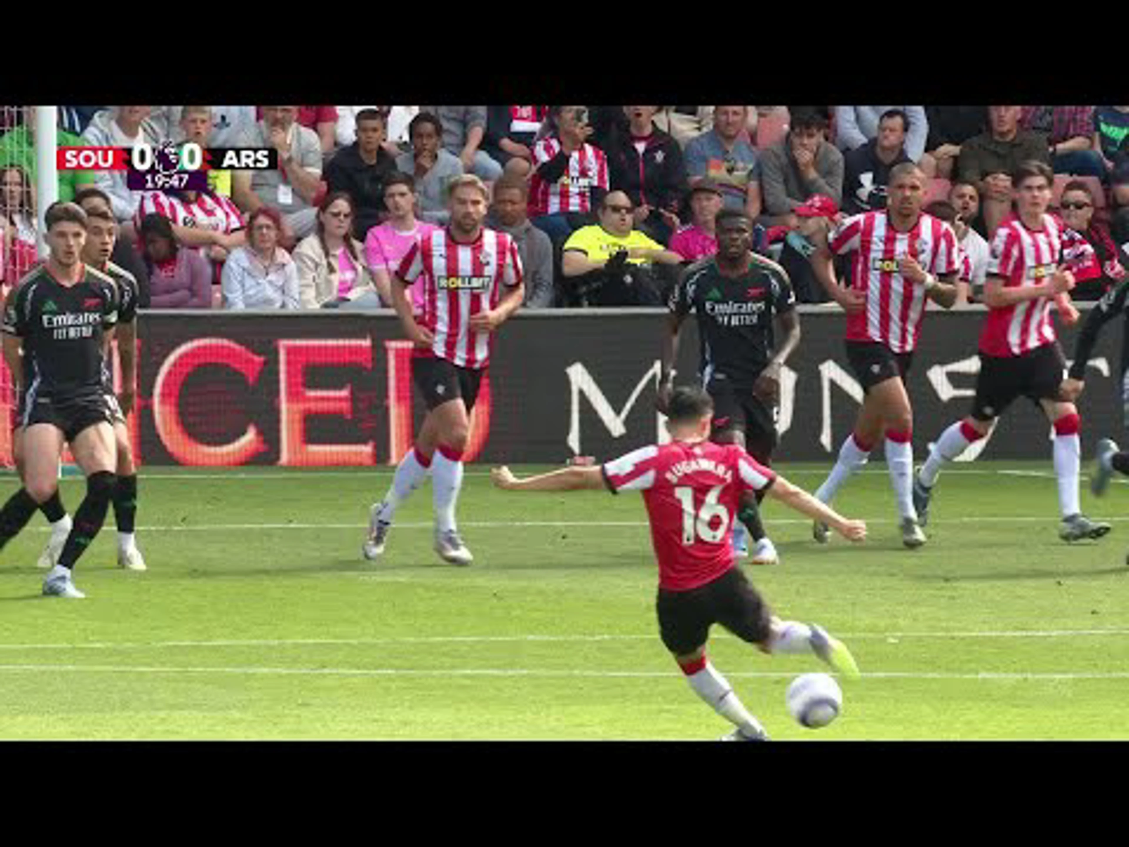 Declan Rice | 20ᵗʰ Minute VAR v Southampton