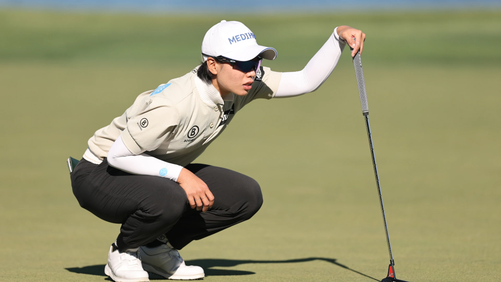 South Korean An grabs lead at LPGA Tour Championship