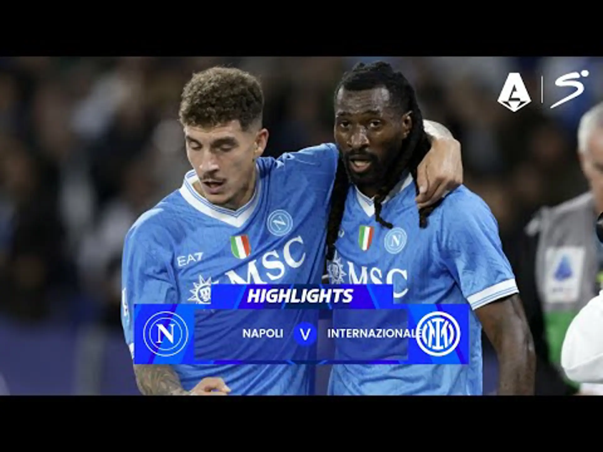 Napoli v Inter Milan | Match Highlights | Italian Serie A Matchday 8