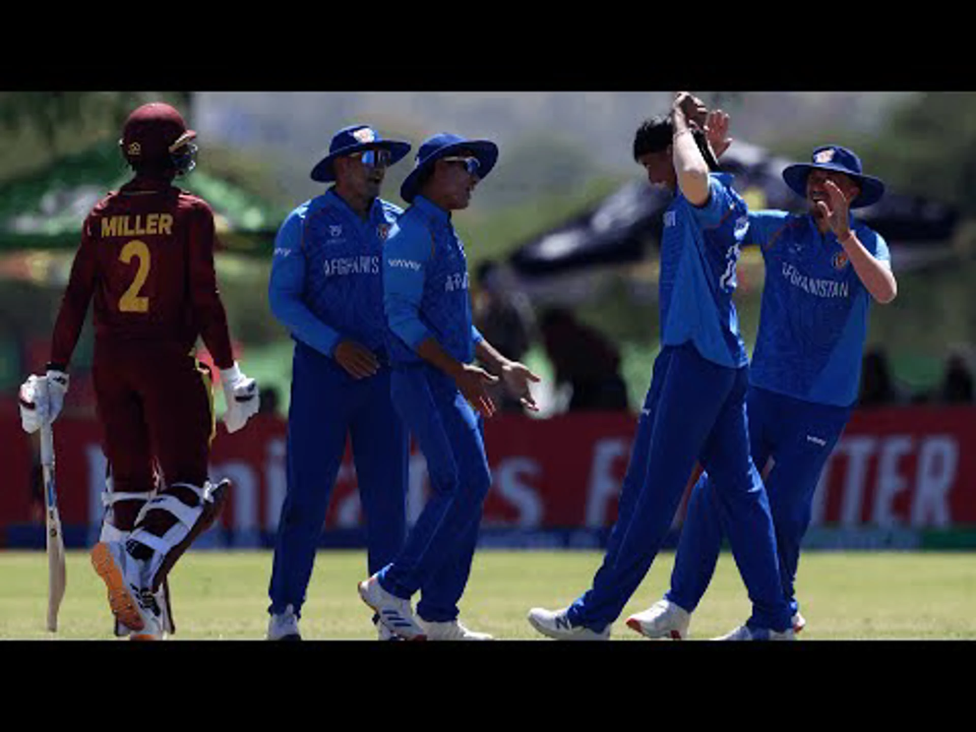 West Indies v Afghanistan | Match Highlights | ICC U19 Cricket World Cup