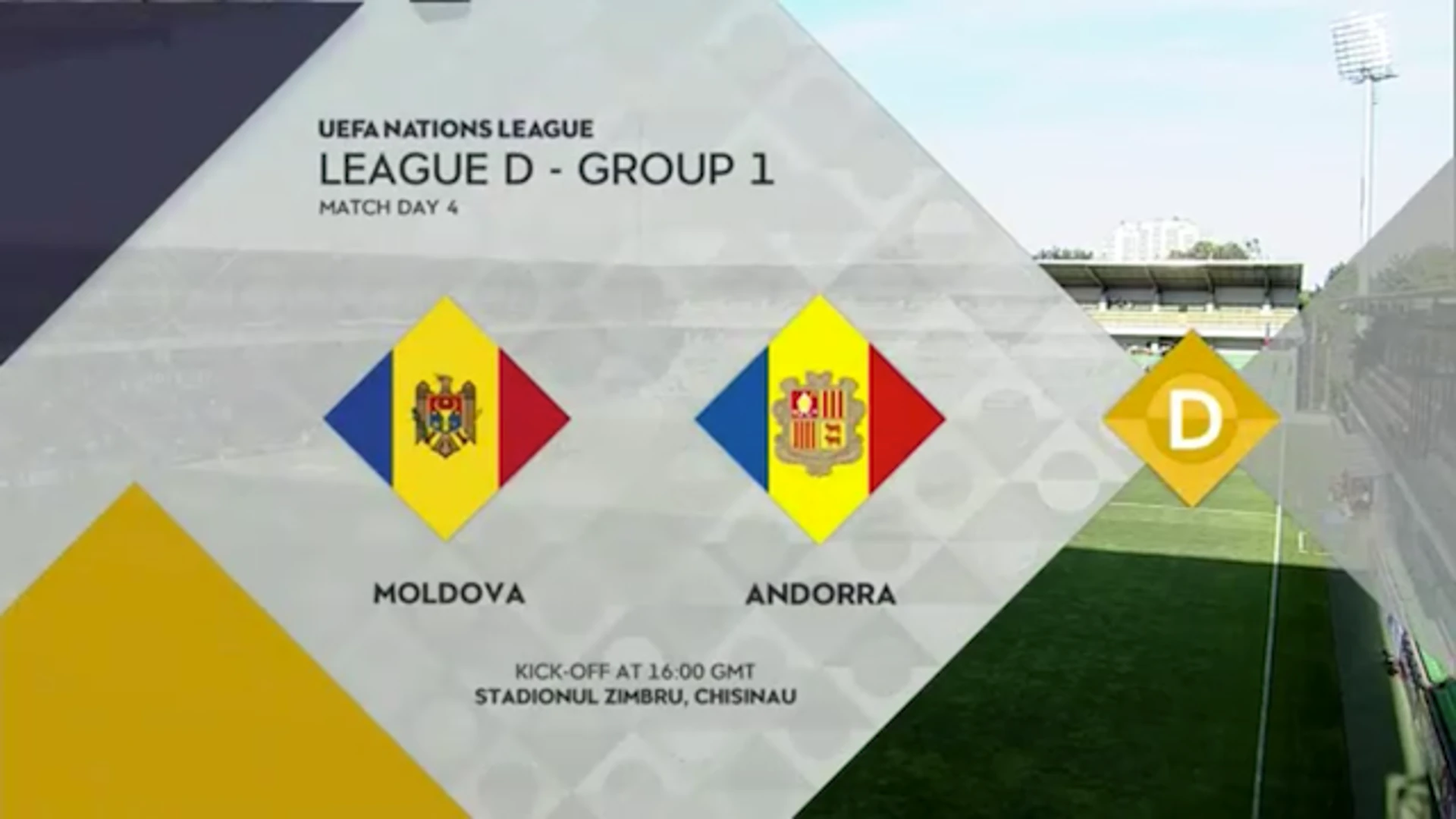 UEFA Nations League | Moldova v Andorra | Highlights