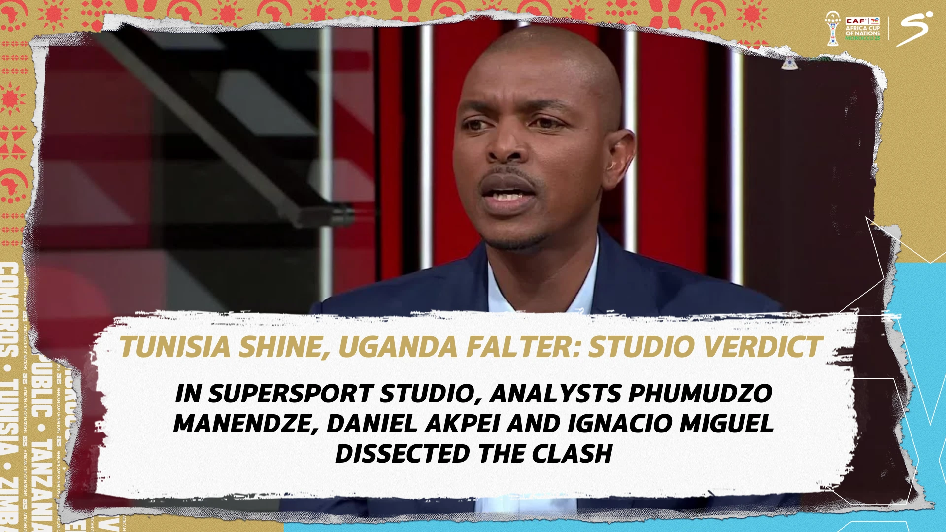 Tunisia shine, Uganda falter: AFCON 2025 Studio verdict