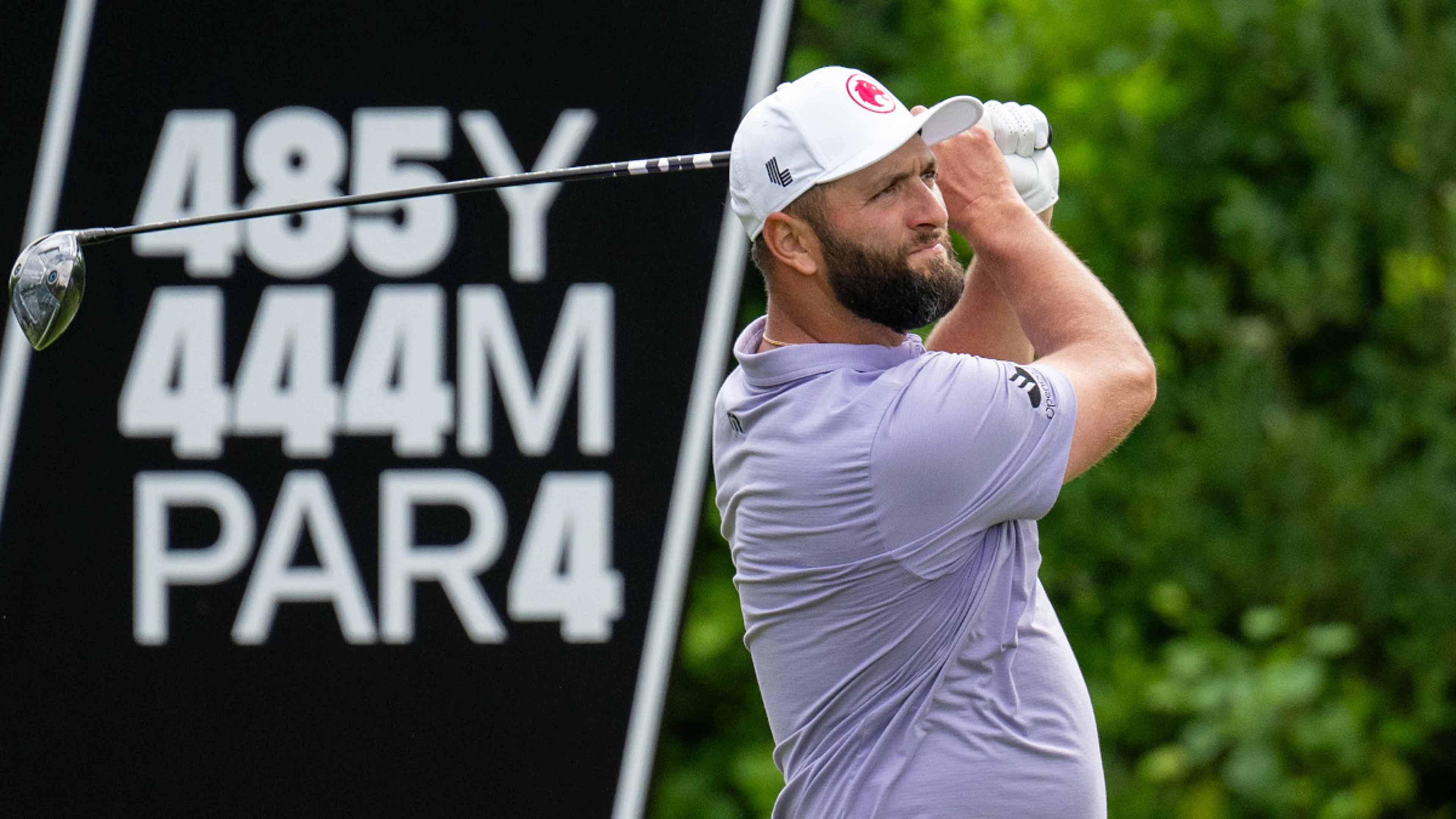 Watson falters, Rahm feasts on birdies to lead LIV UK