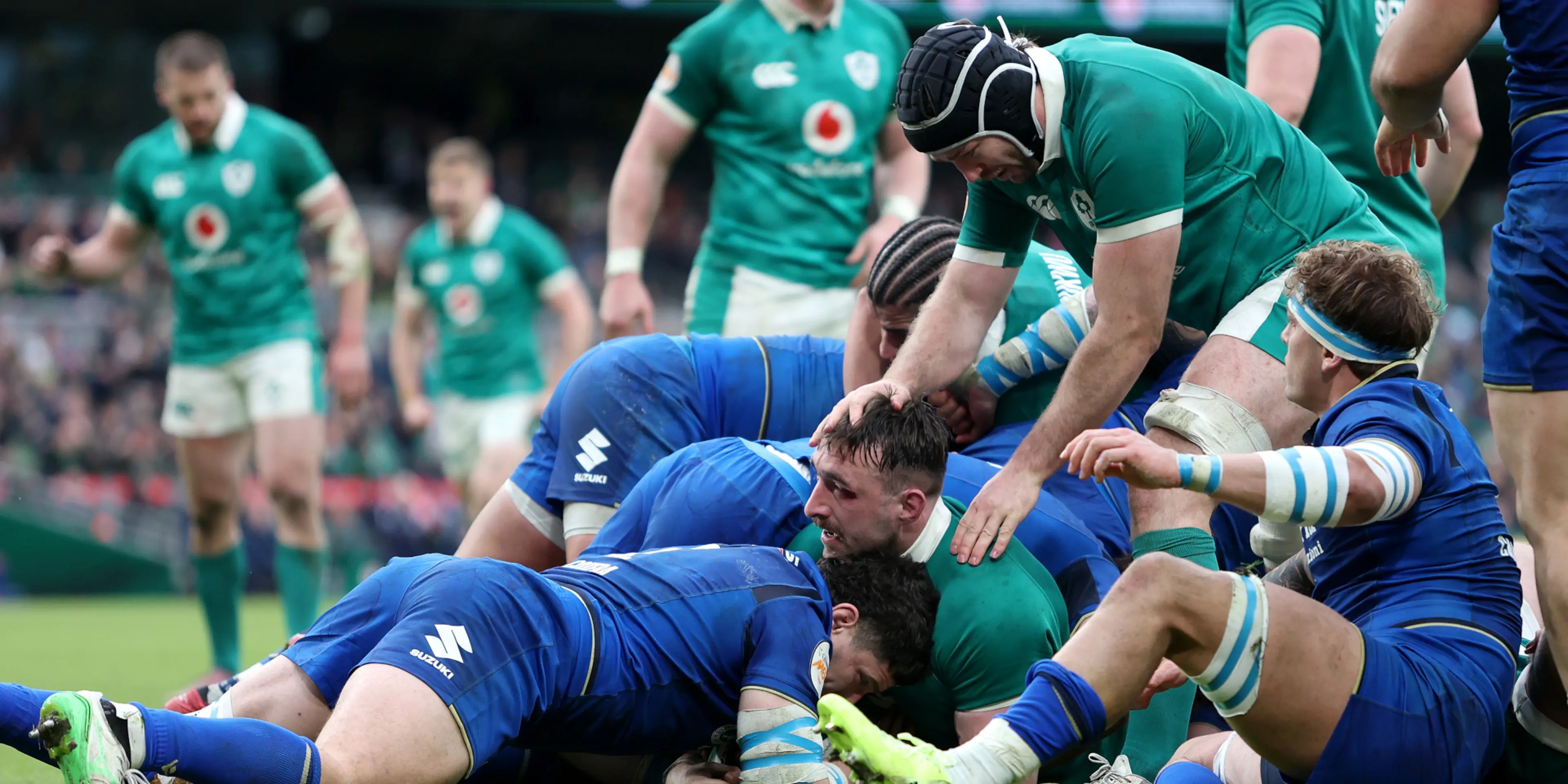 NARROW VICTORY: Ireland edge gallant Italy in Six Nations
