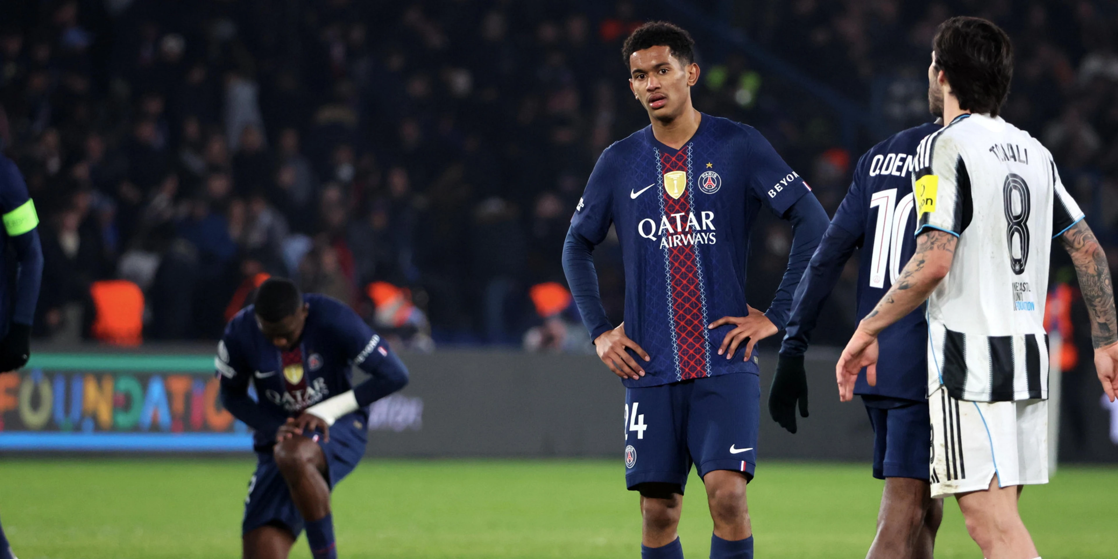 DEFENDING CHAMPIONS: Newcastle drag holders PSG  into UCL play-offs