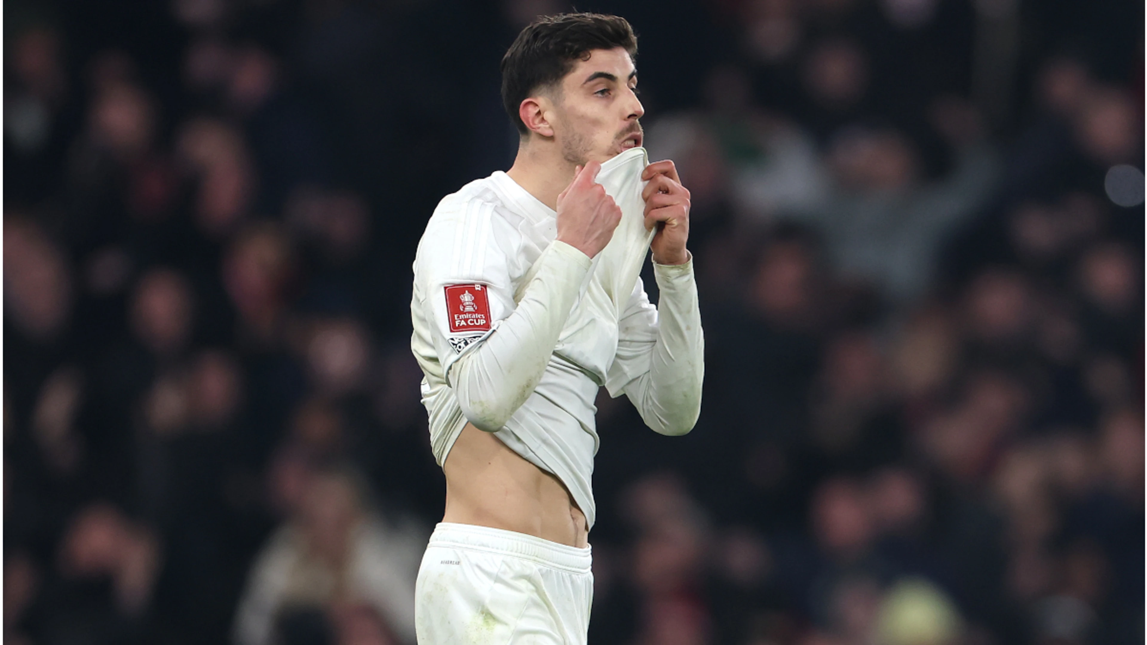 Havertz's wife calls for respect after threats to unborn child