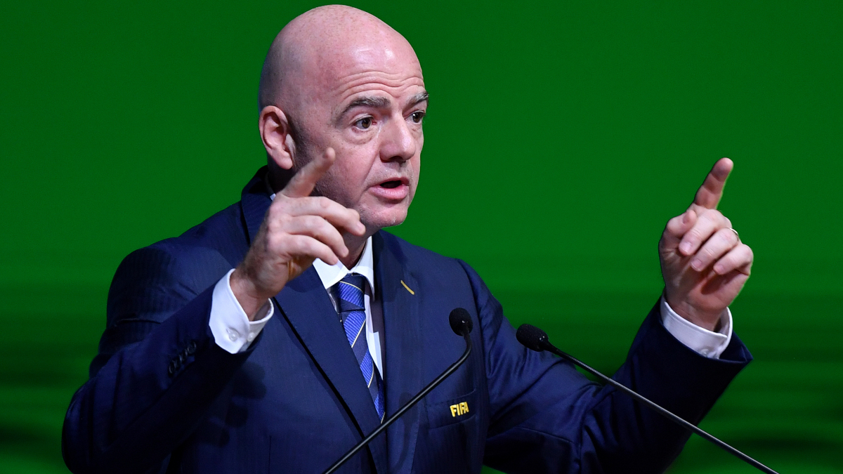 Infantino offers support to Vinicius Jr after racism row