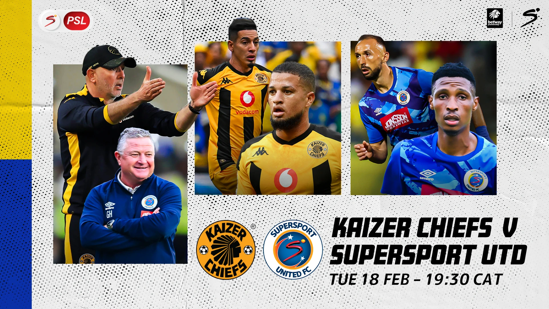 Chiefs and  SuperSport United set for belter at FNB Stadium