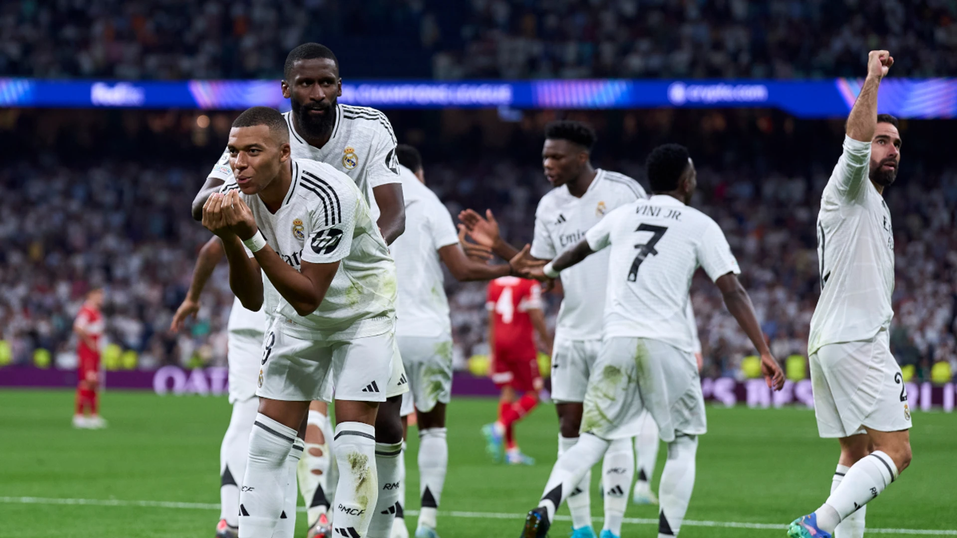 Mbappe strikes on Madrid Champions League debut win over Stuttgart