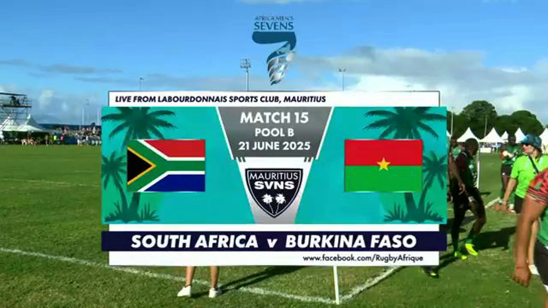SA v Burkina Faso | Africa Sevens Rugby | Africa Sevens Rugby