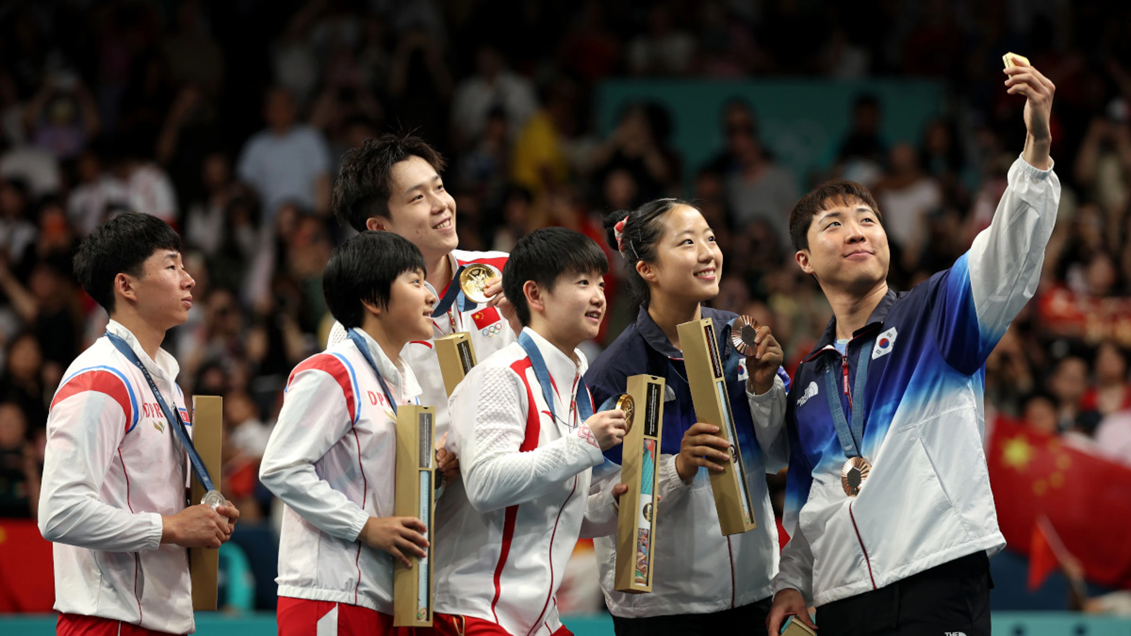North Korea win first Olympic medal in eight years with table tennis silver