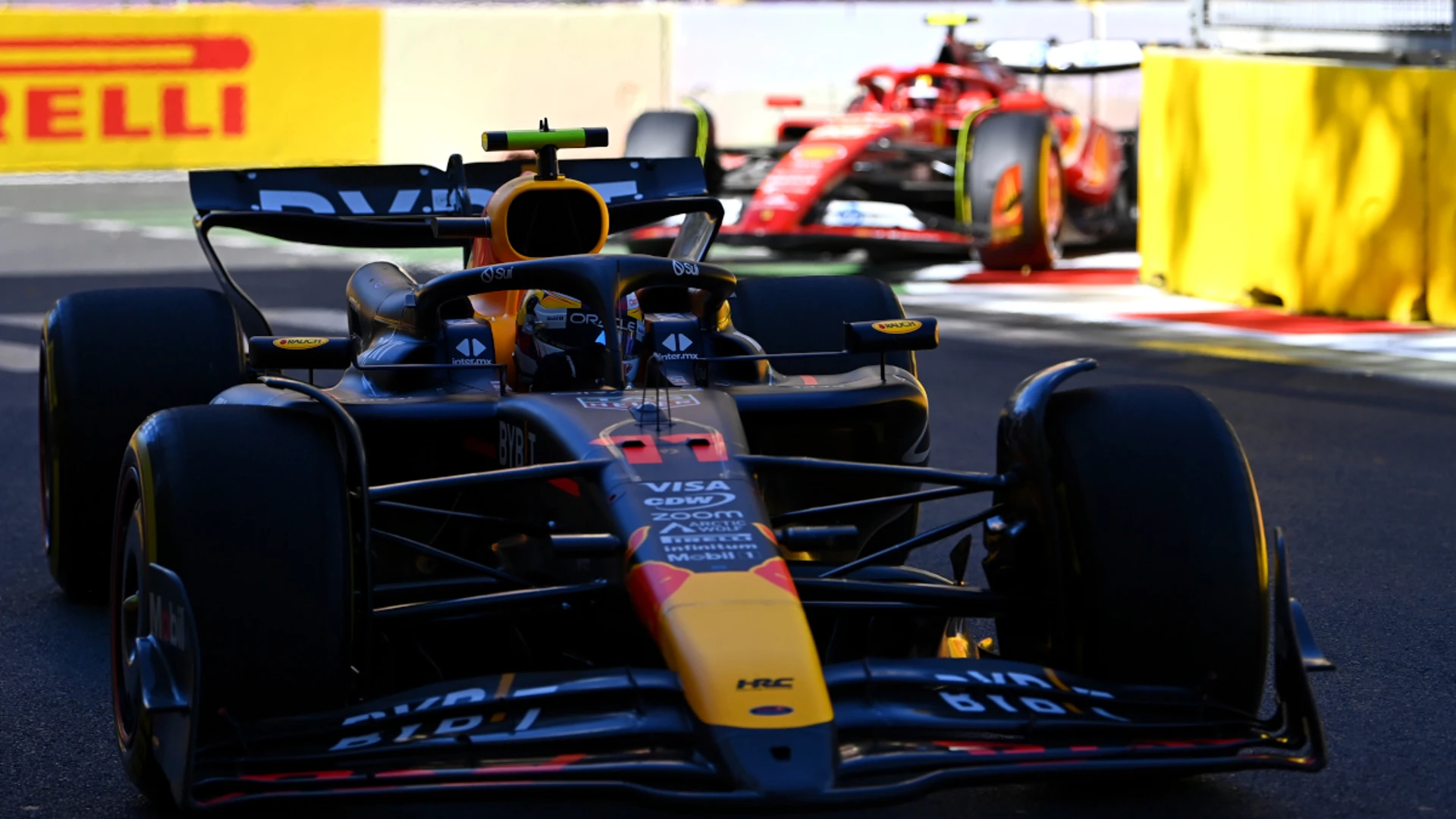 NOT MY FAULT: Sainz and Perez declare their innocence after Baku crash