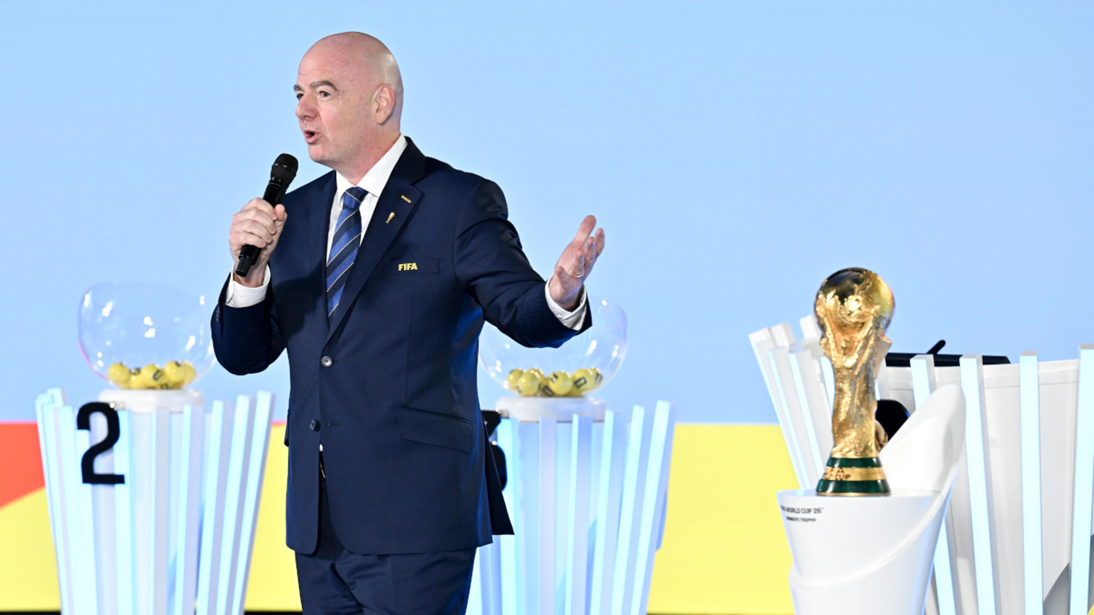 Trump says 2026 World Cup draw set for December in Washington