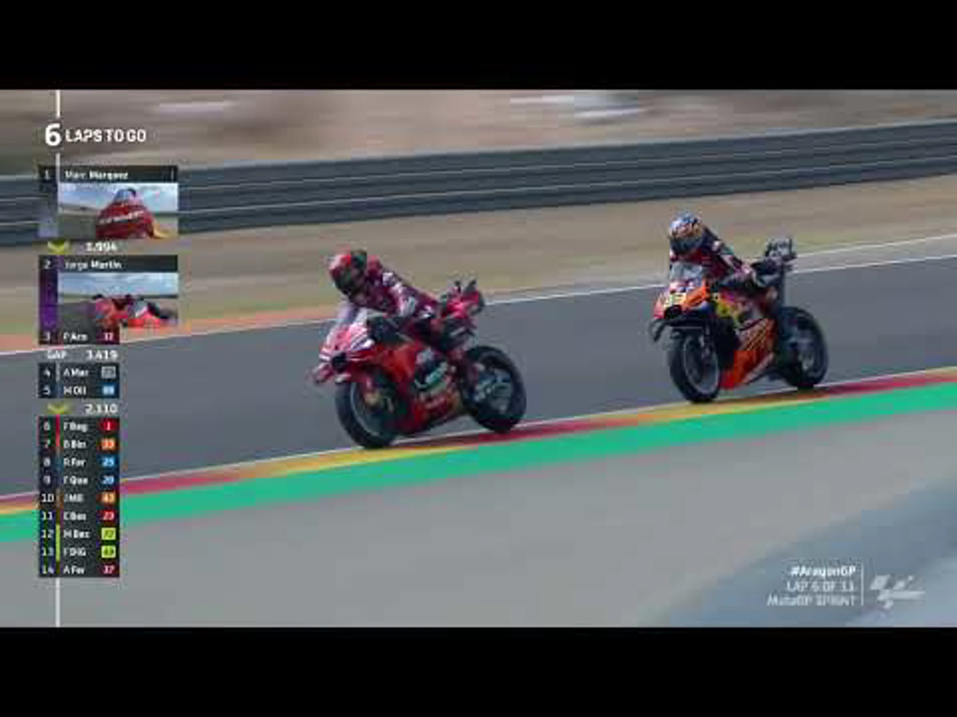 Aragon Sprint | Race Highlights | MotoGP