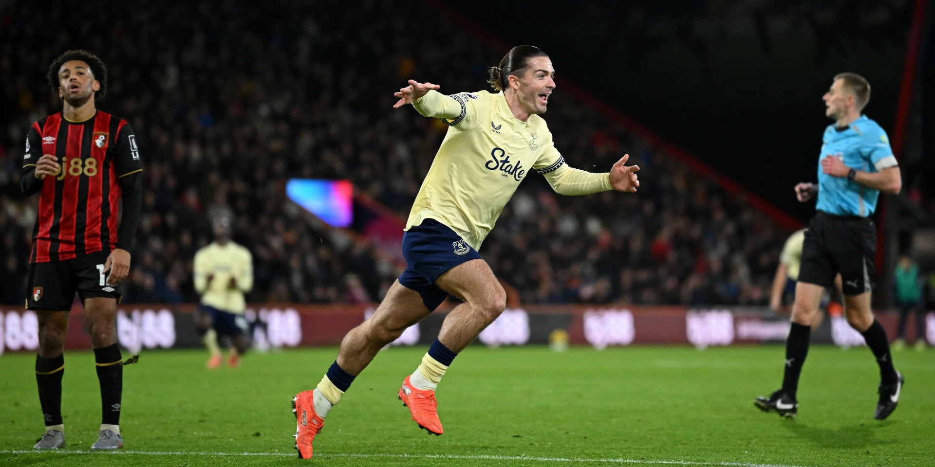 Grealish winner earns Everton victory at Bournemouth