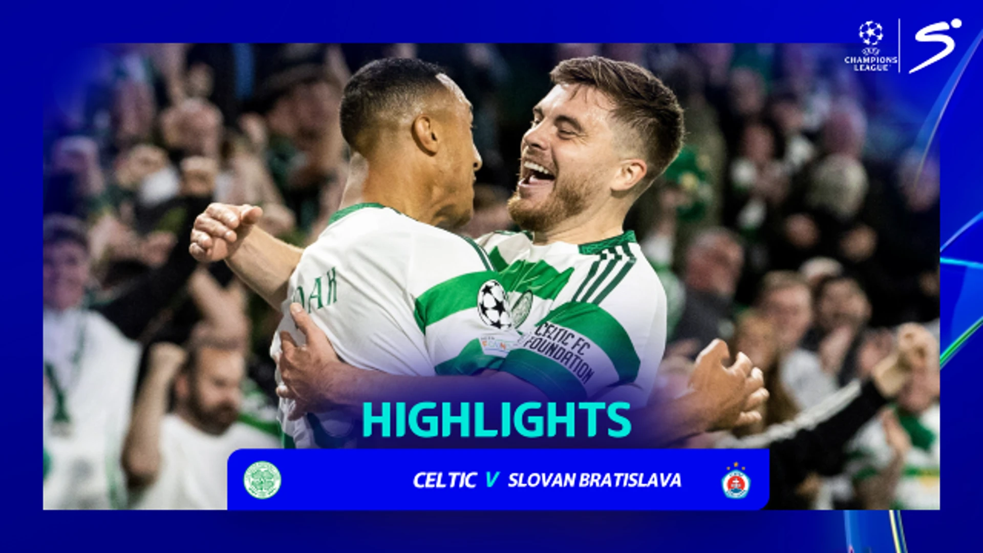 Celtic v Slovan Bratislava | Match Highlights | UEFA Champions League