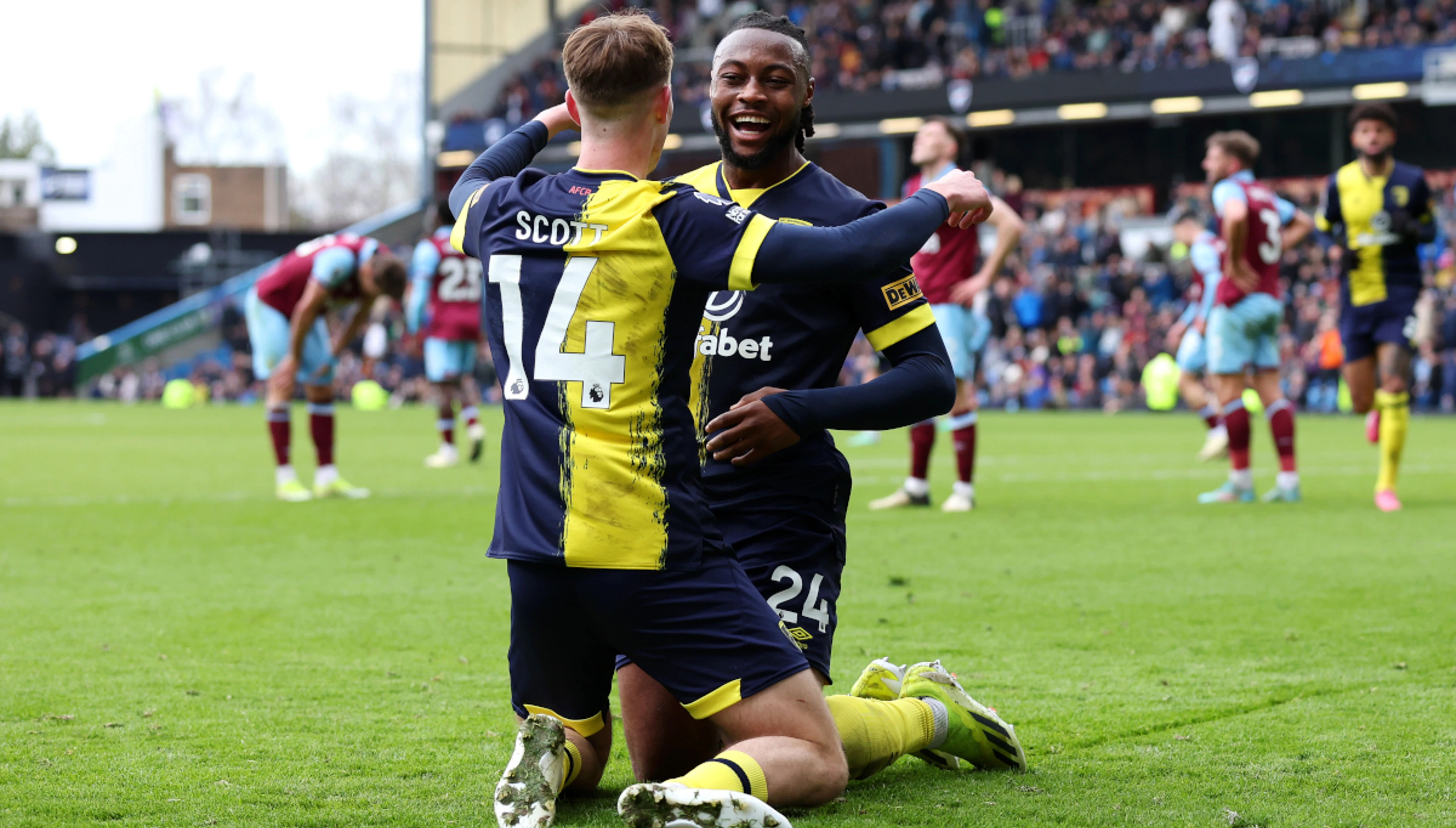 Bournemouth push Burnley closer to relegation