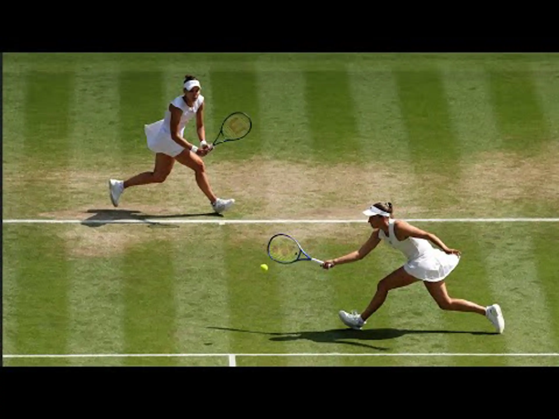 H Su-wei/J Ostapenko v V Kudermetova/E Mertens | Women's Doubles | Shots of the Day | Wimbledon