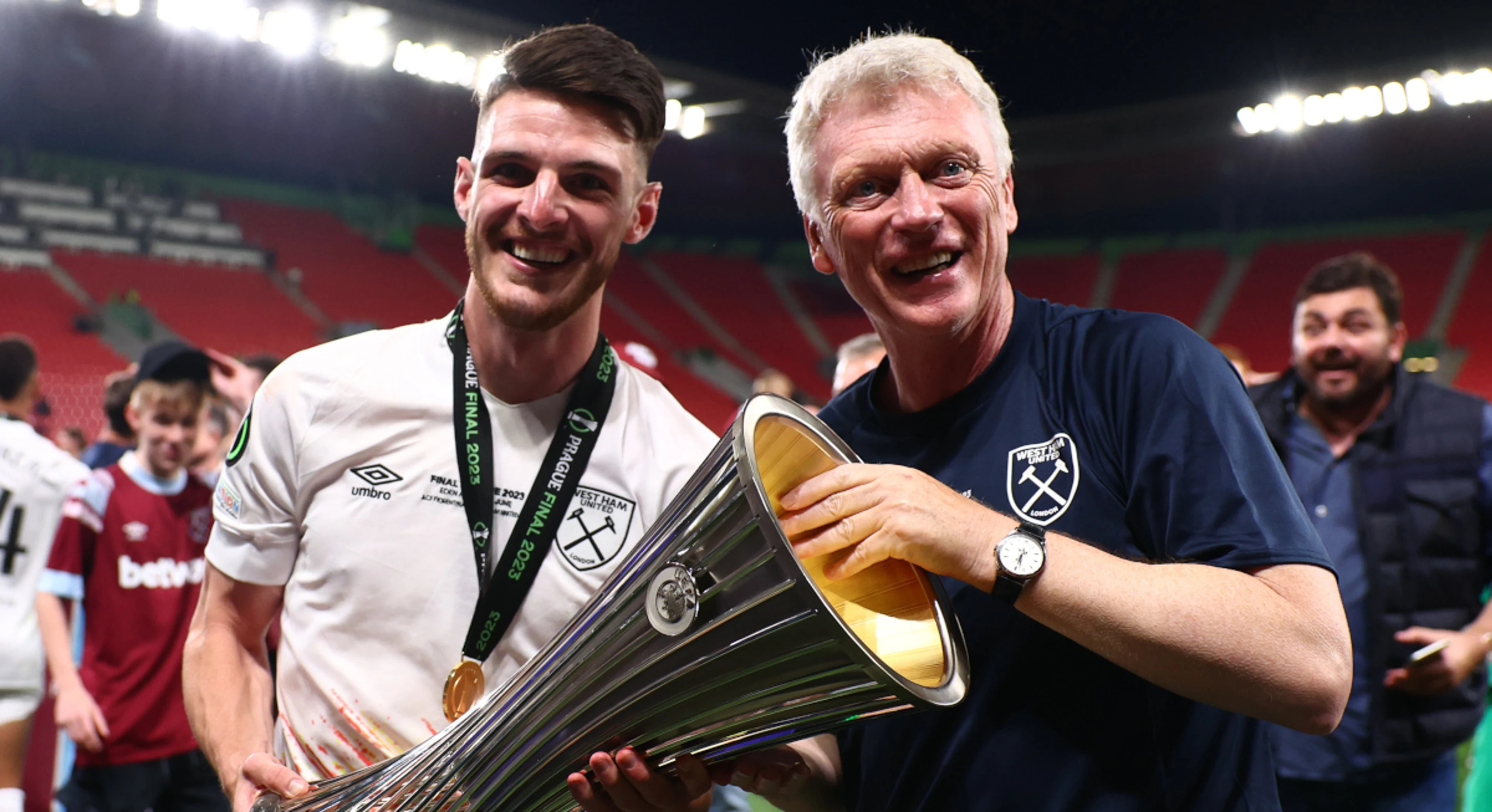 Rice relishes West Ham history as Euro glory marks potential farewell