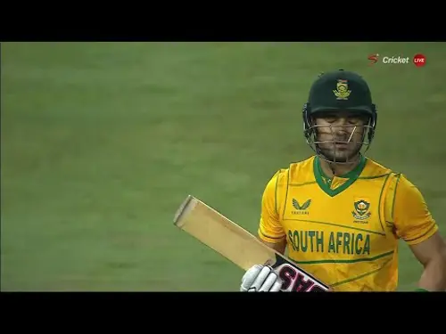 Hendricks – WICKET | South Africa v West Indies | 3rd T20