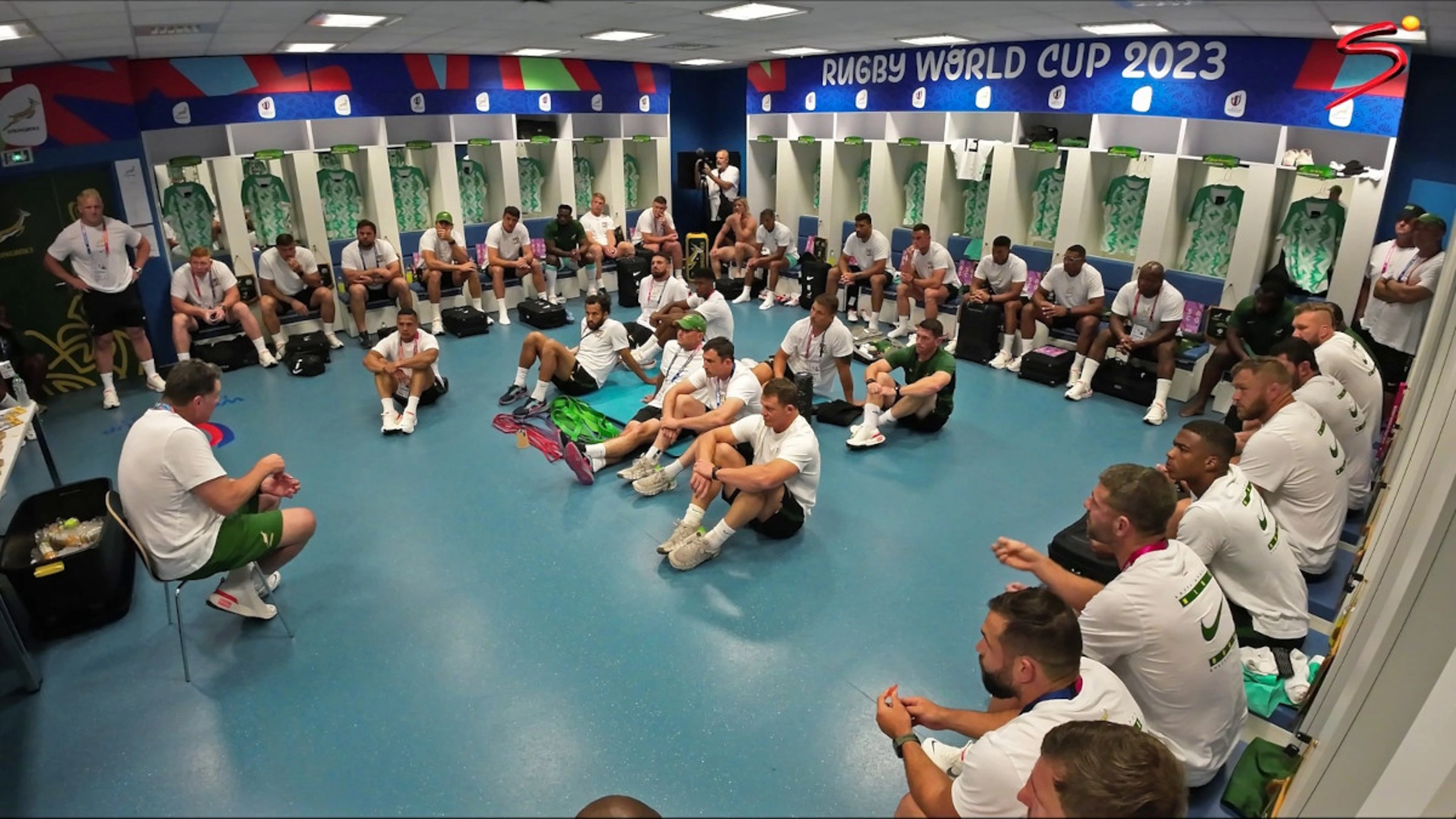 EXCLUSIVE: Rassie's team talk to the Boks before Scotland