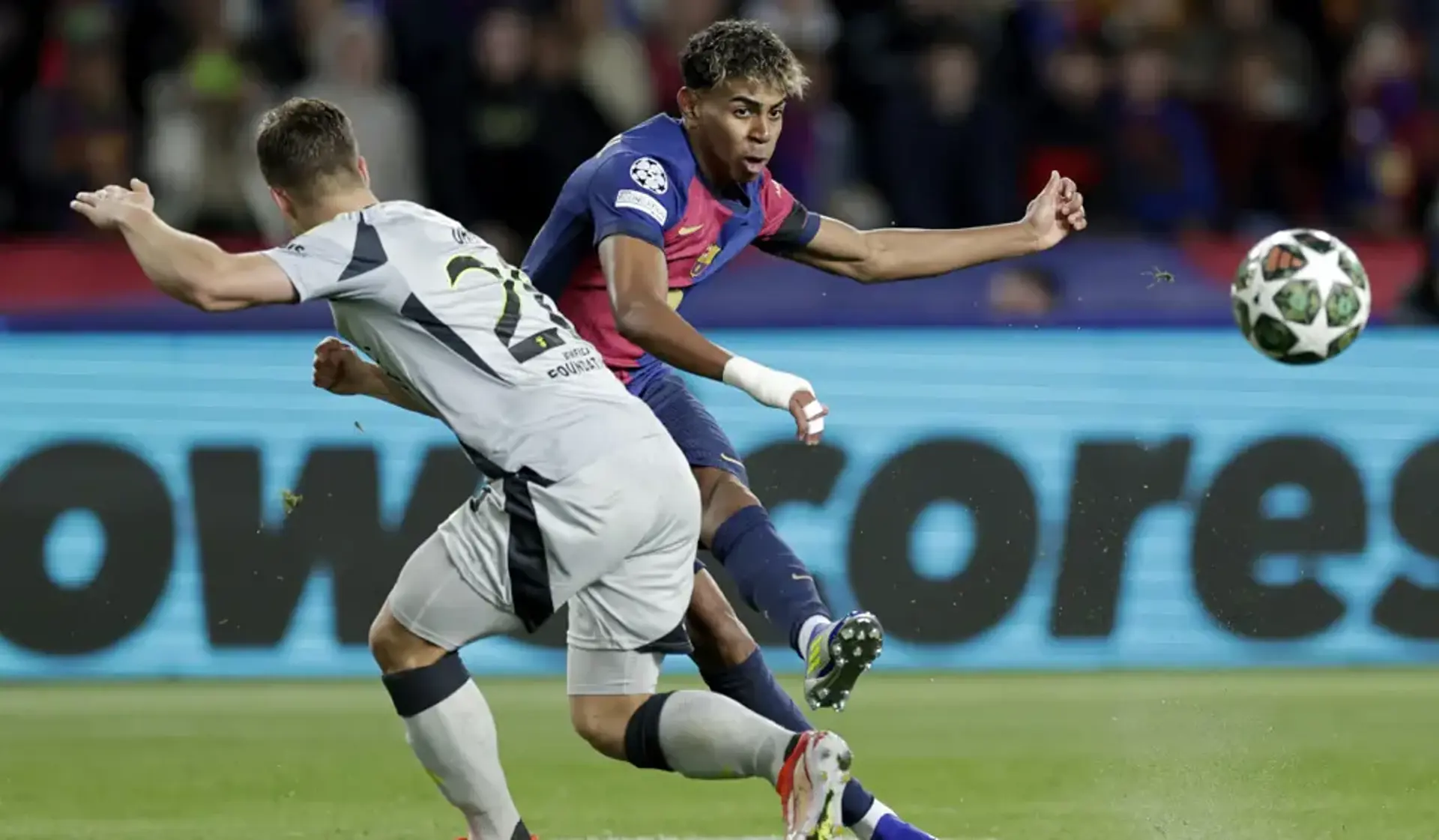 UCL: Yamal, Raphinha fire Barca past Benfica into last eight