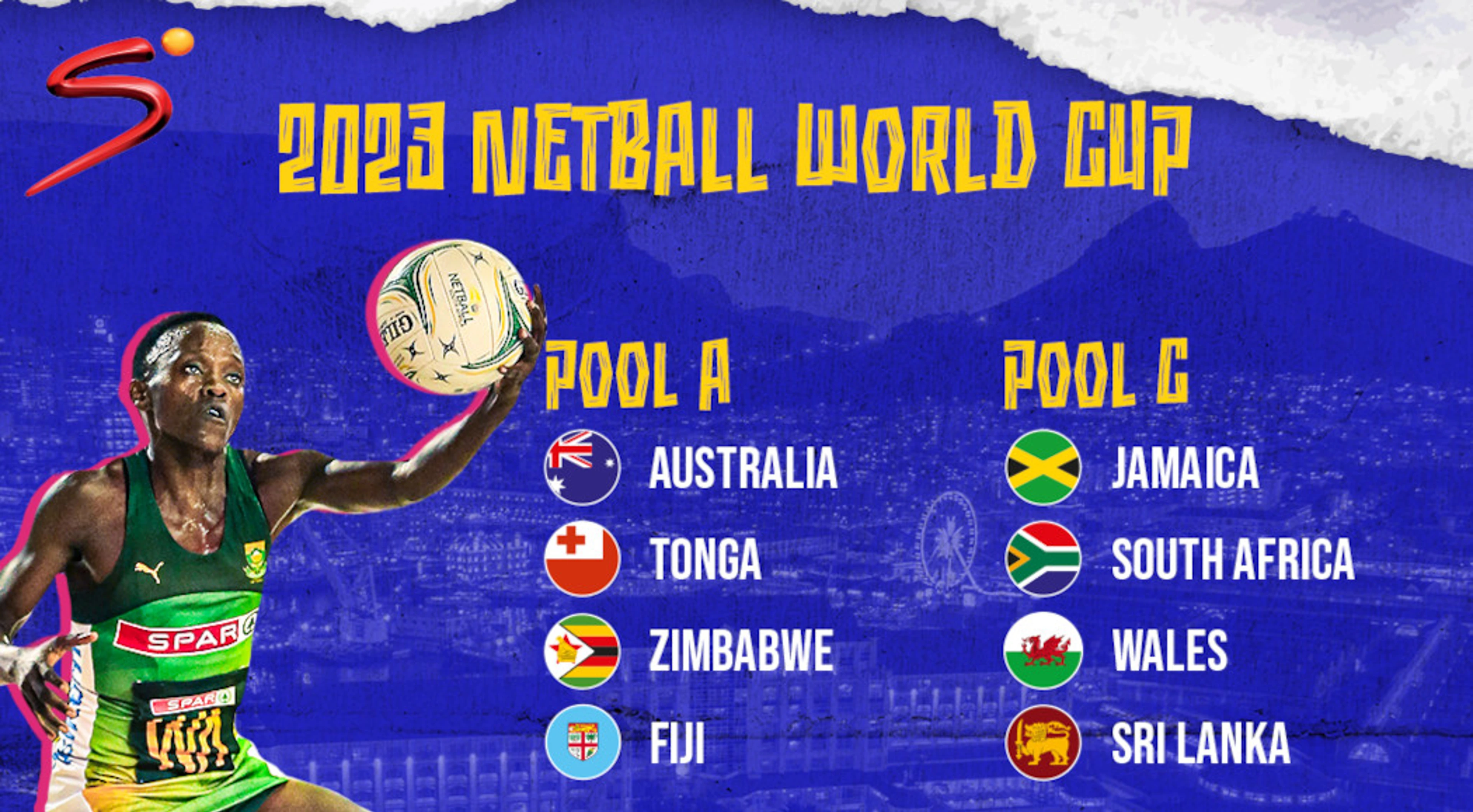 2023 Netball World Cup draw finalised