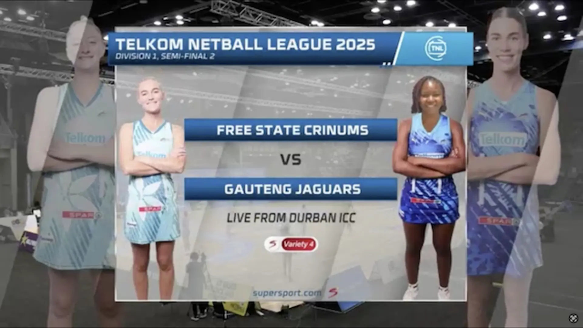 Free State Crinums v Gauteng Jaguars | Division 1 SF2 | Highlights | Netball League