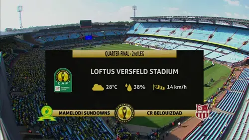 Mamelodi Sundowns v CR Belouizdad | Match Highlights | CAF Champions League