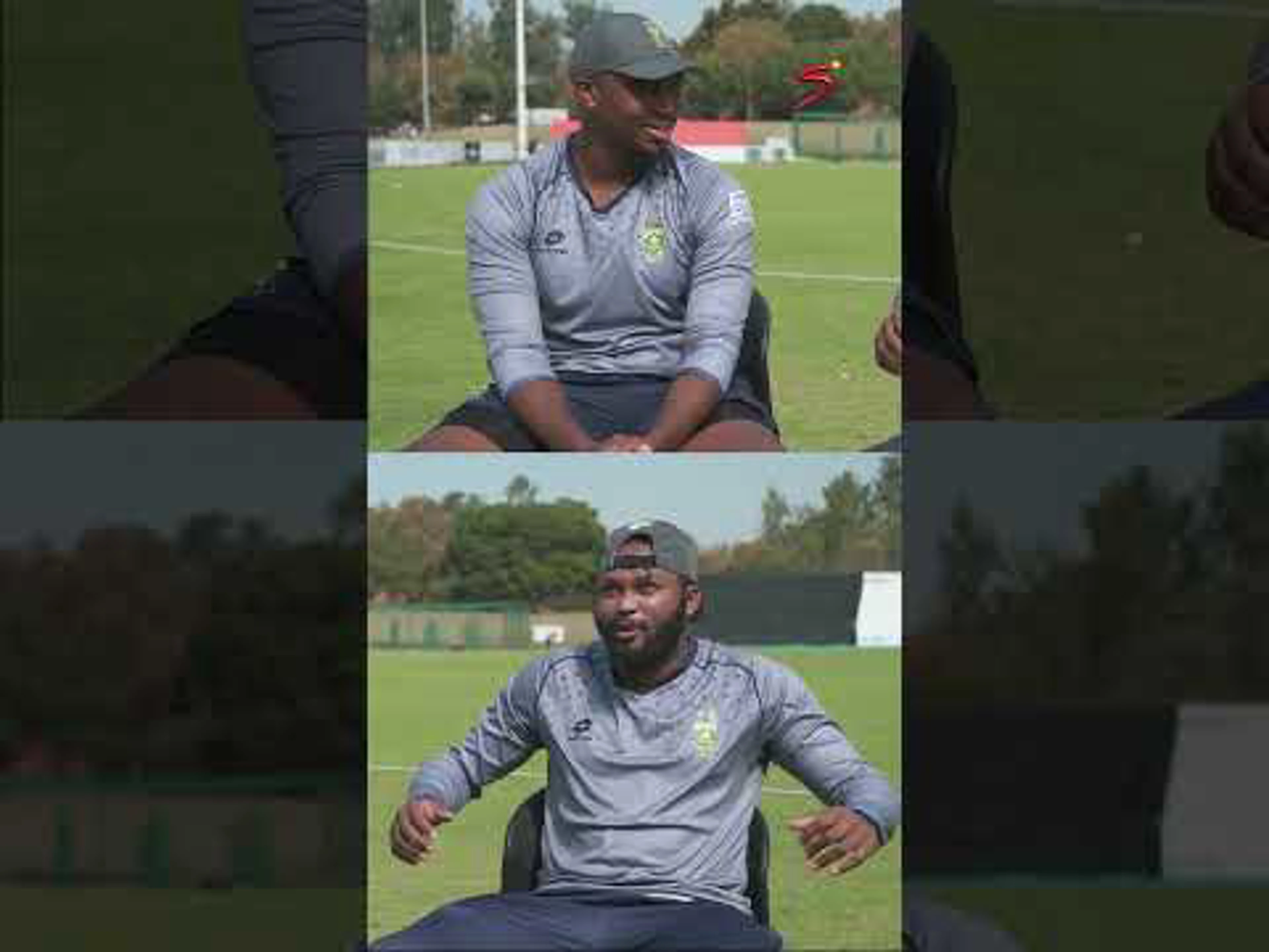 From u13 cricket to Proteas 🥹🇿🇦🏏 Lungi and Andile have grown up together 🫶 #Shorts #Cricket