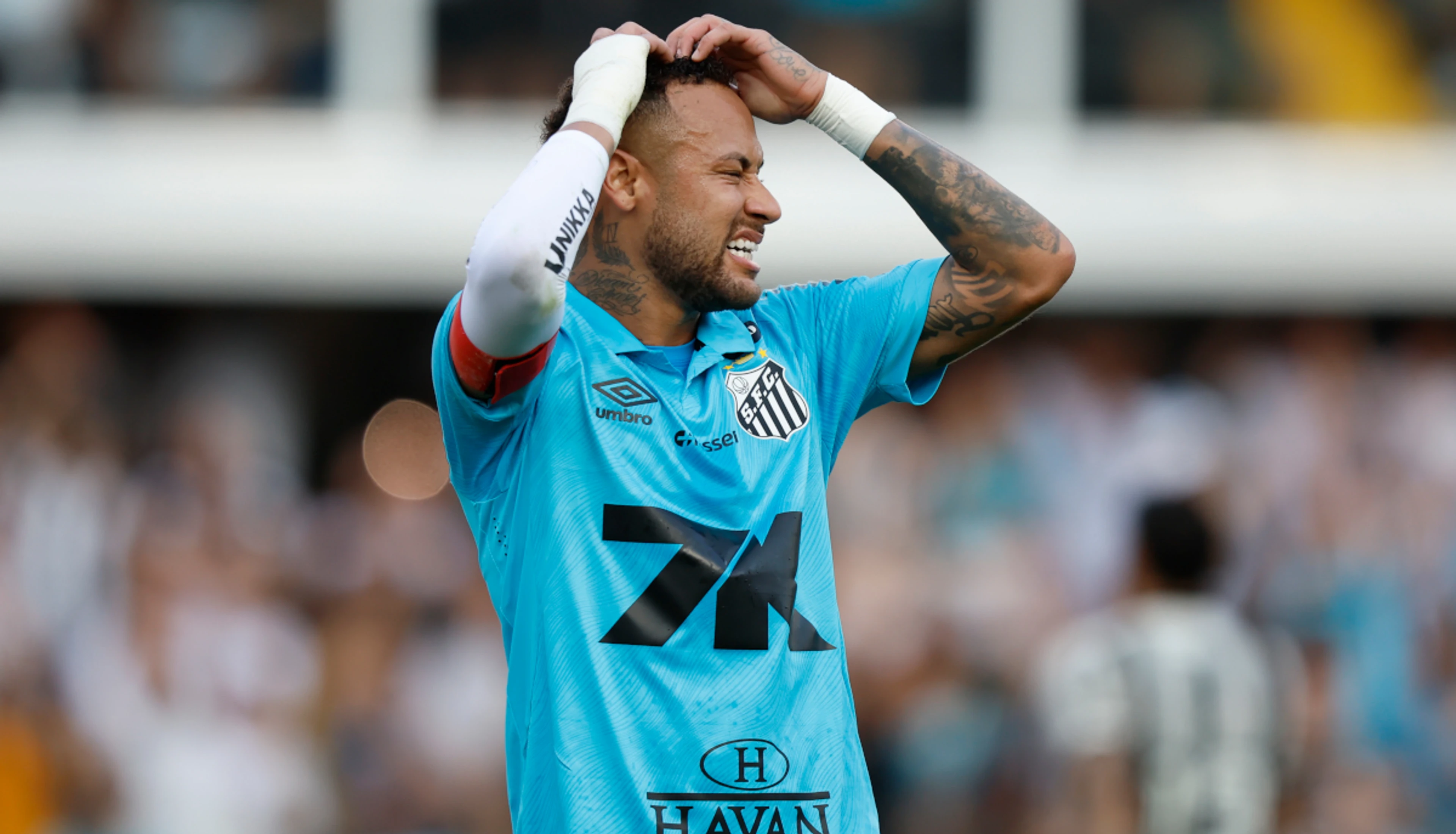 Neymar tests positive for Covid-19, Santos say