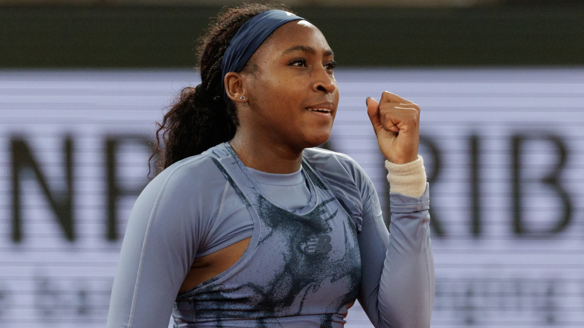 Gauff to pretend crowd are 'cheering for me' against Boisson