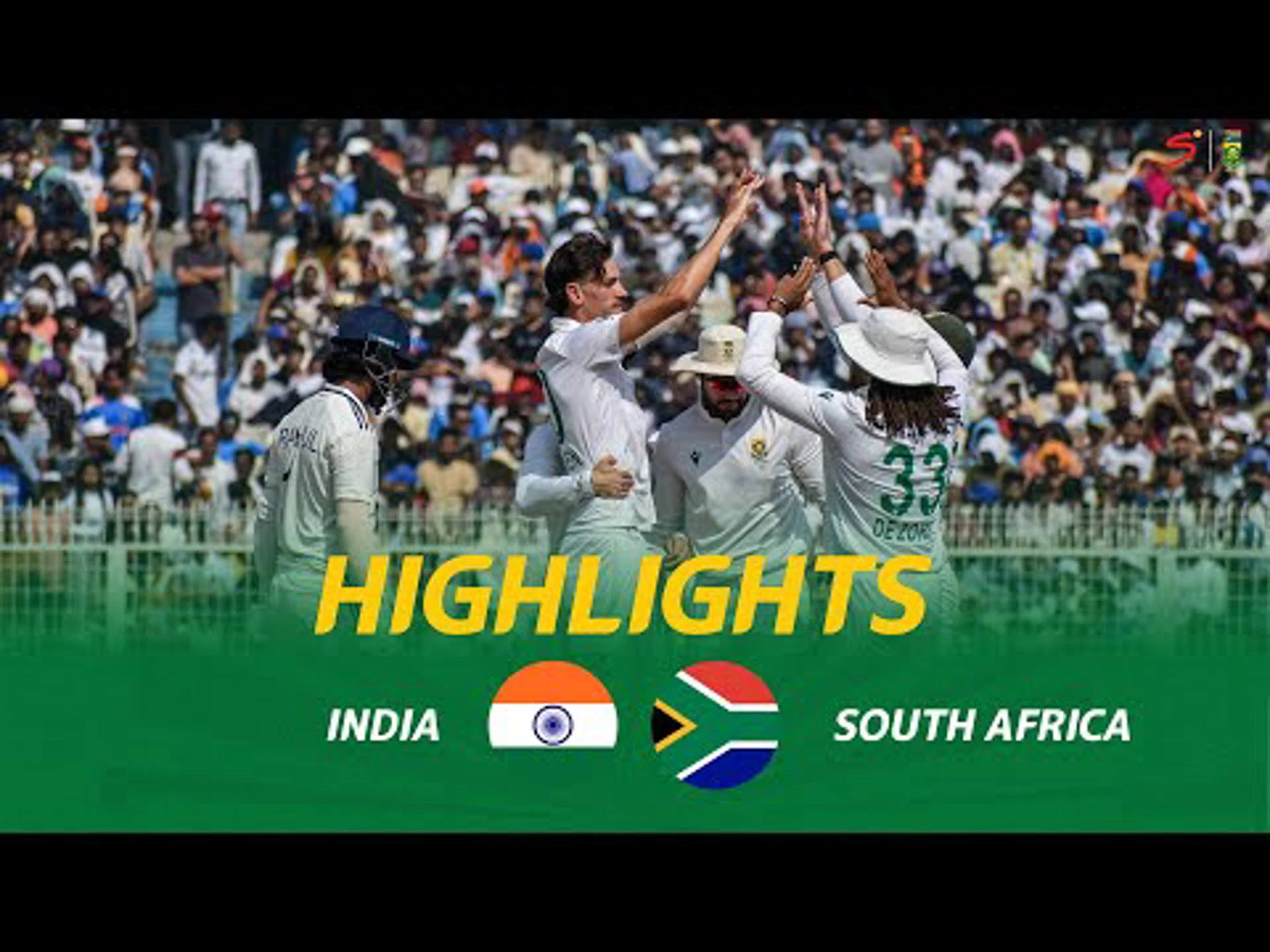 India v South Africa | Short Highlights | 2nd Test Day 5