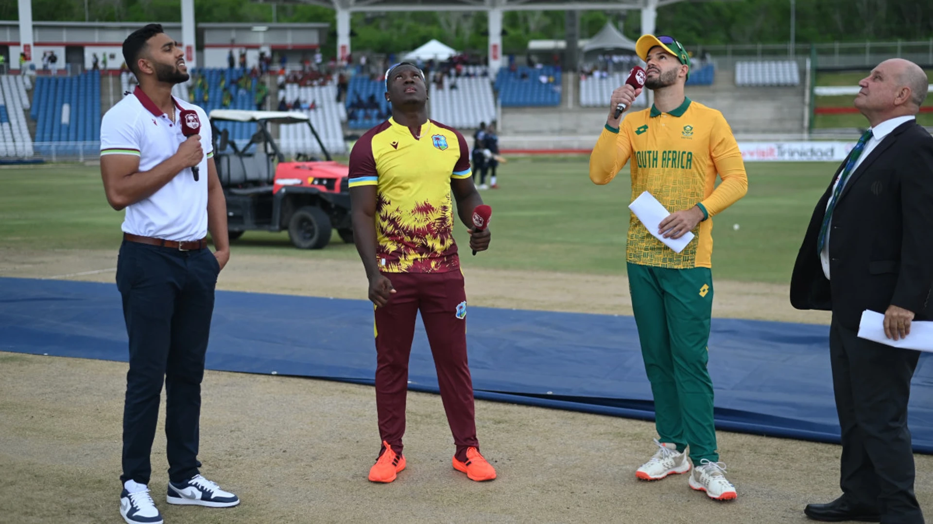 Windies win toss and bowl, Maphaka in squad