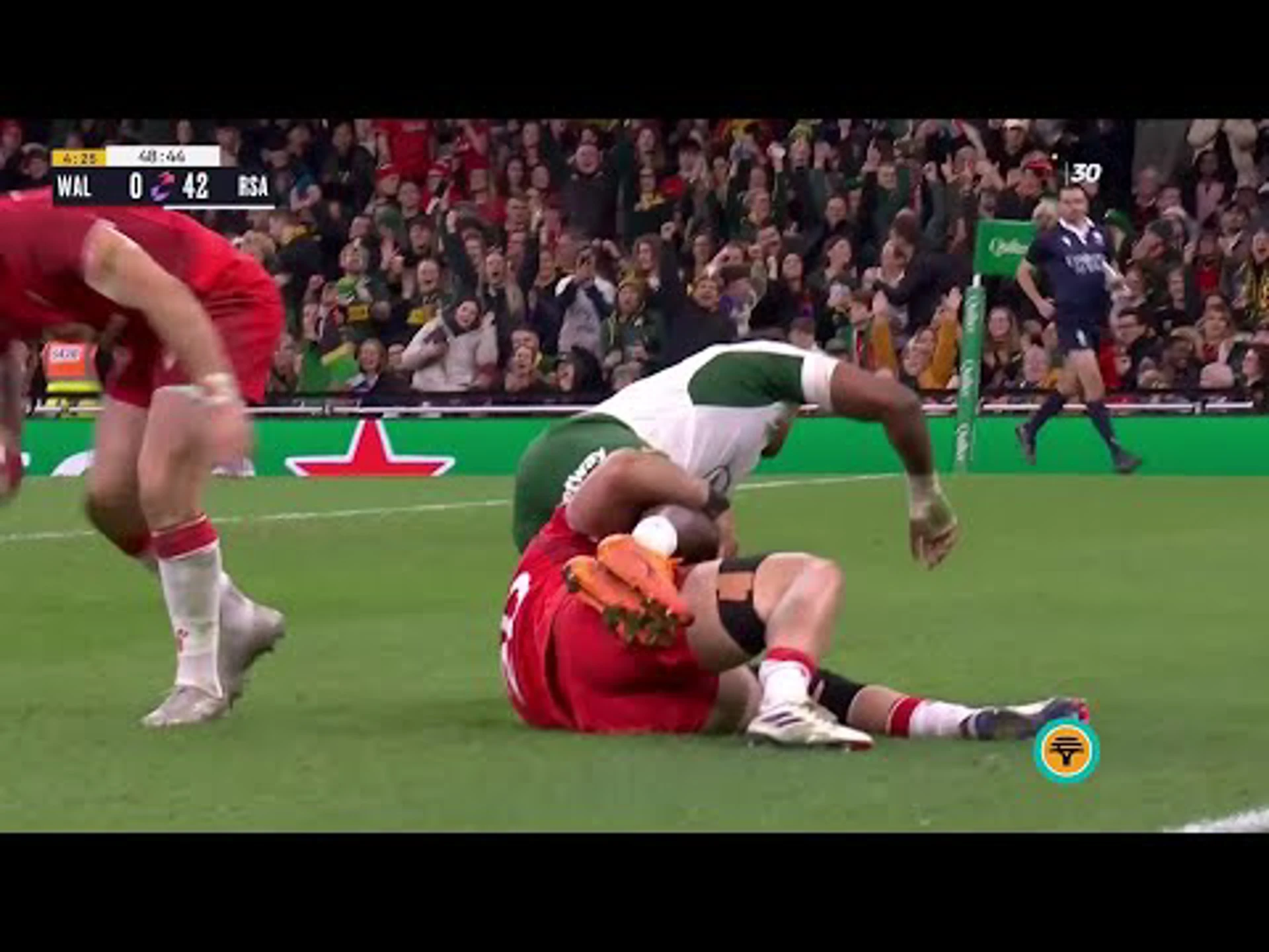 Canan Moodie | 50ᵗʰ Minute Try v Wales