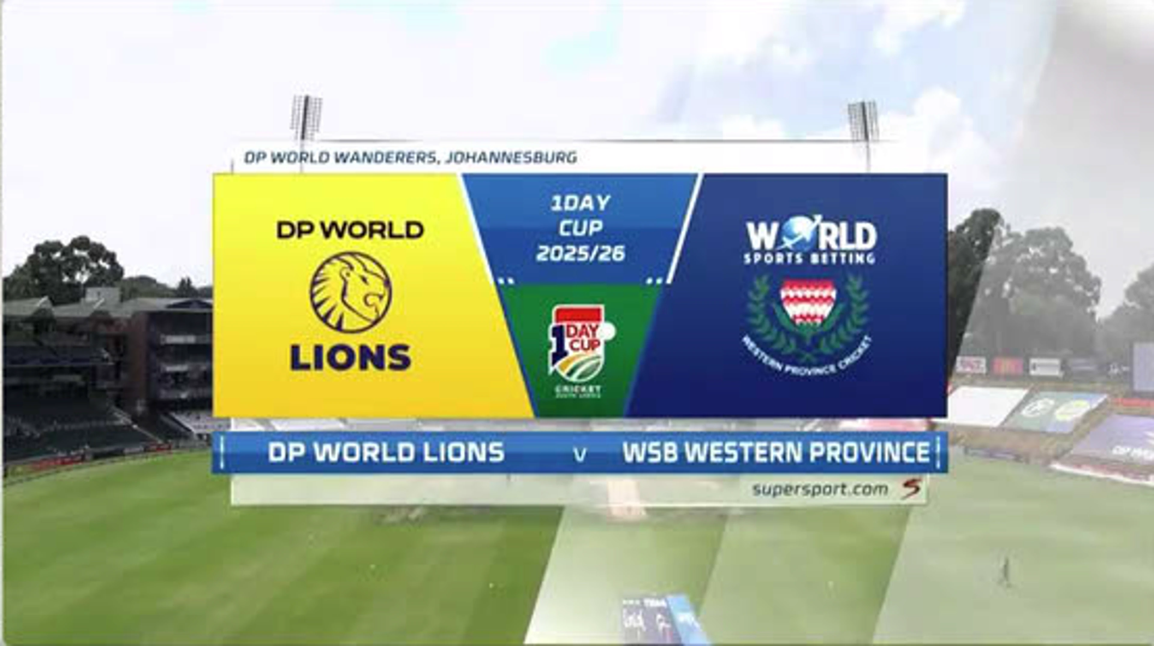 Lions v WP SA | Match Highlights | Cricket One Day Cup