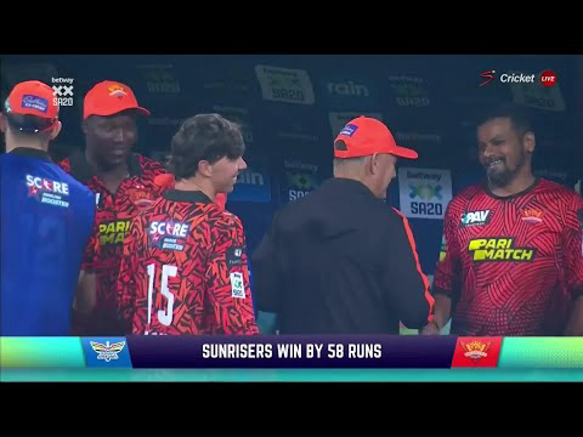 Durban's Super Giants v Sunrisers Eastern Cape | Betway SA20 | Short Highlights