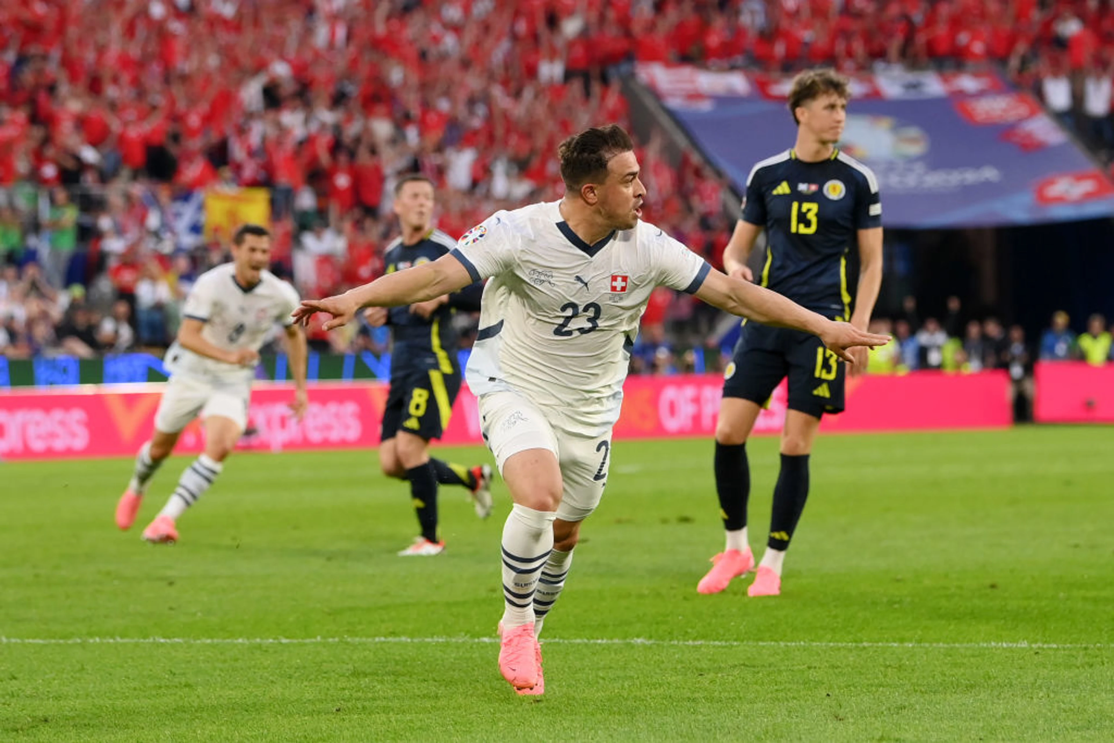 Xherdan Shaqiri | 26ᵗʰ Minute Goal v Scotland
