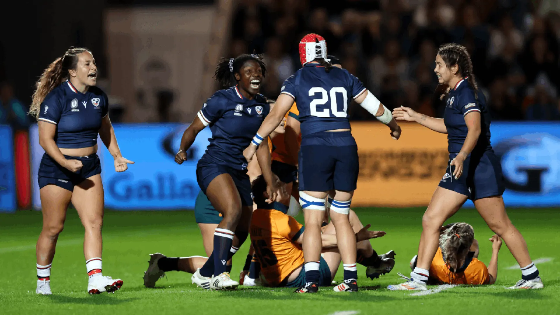 USA v Australia | Match Highlights | Women's Rugby World Cup