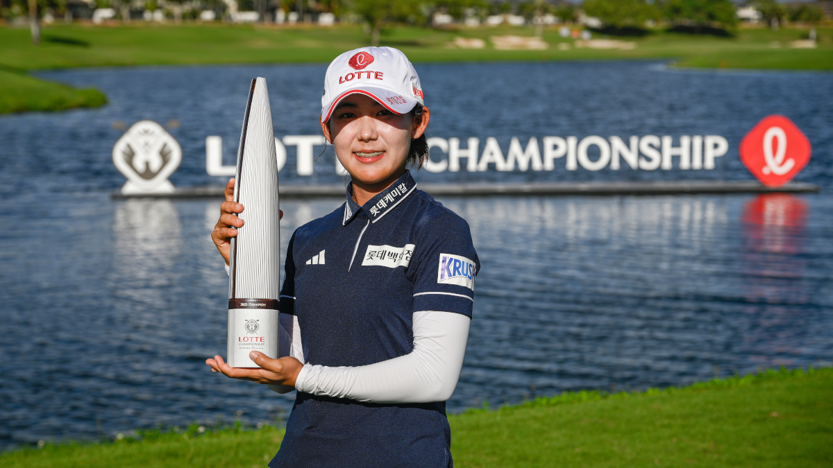 Hwang wins maiden LPGA tour event at Lotte Championship