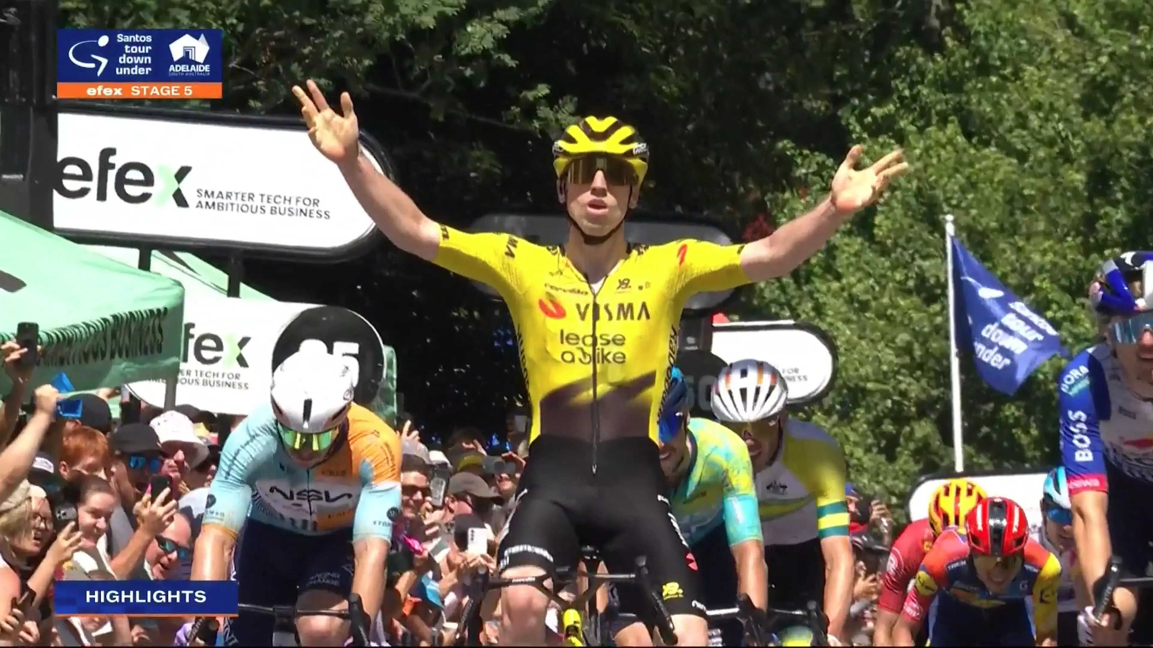 Santos Tour DownUnder | Stage 5 | Cycling