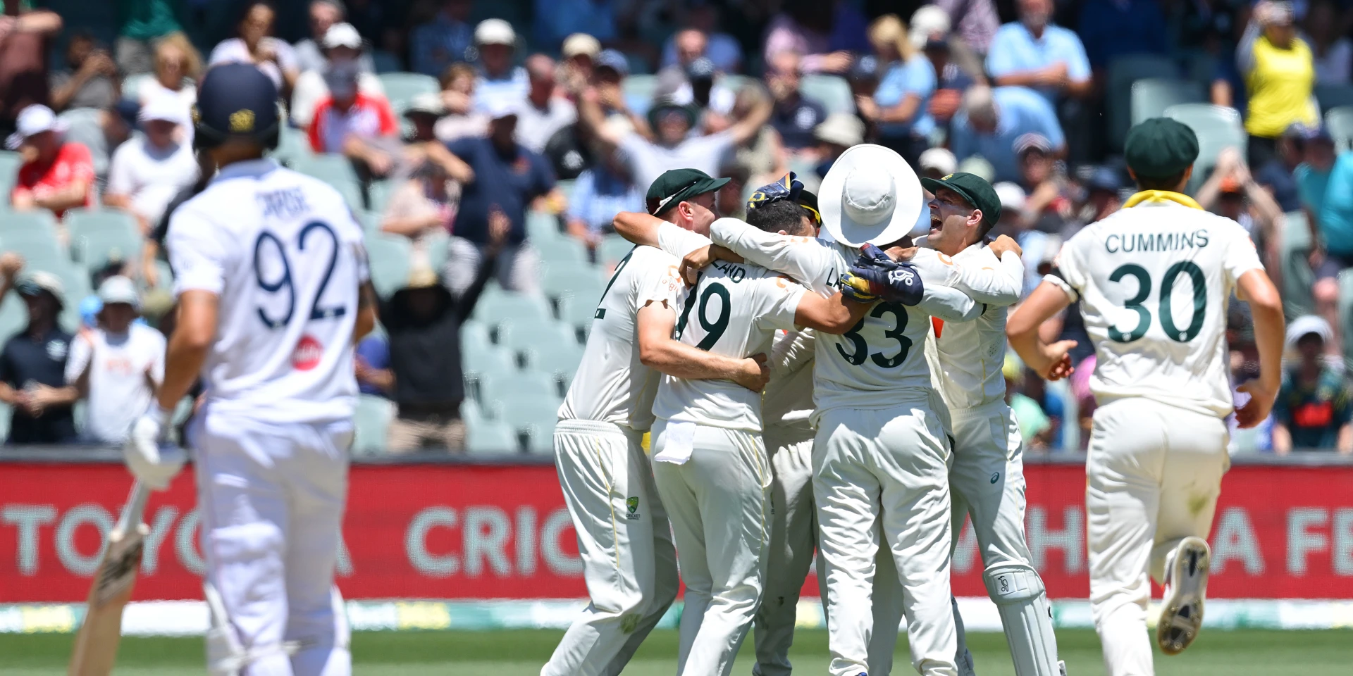 DAY 5: Australia crush England fightback to retain Ashes with 82-run victory in Adelaide