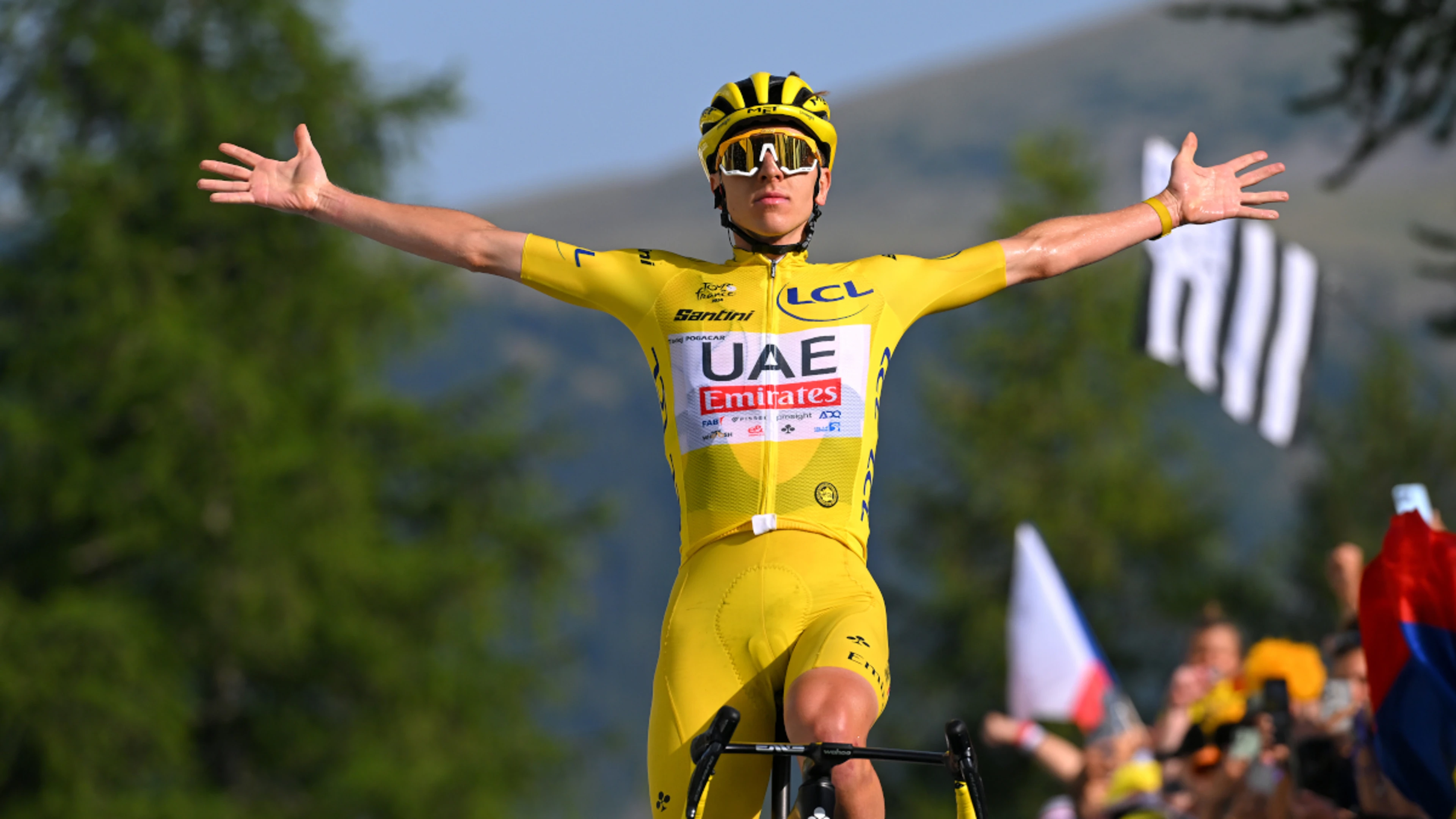Pogacar wins Tour de France stage 20