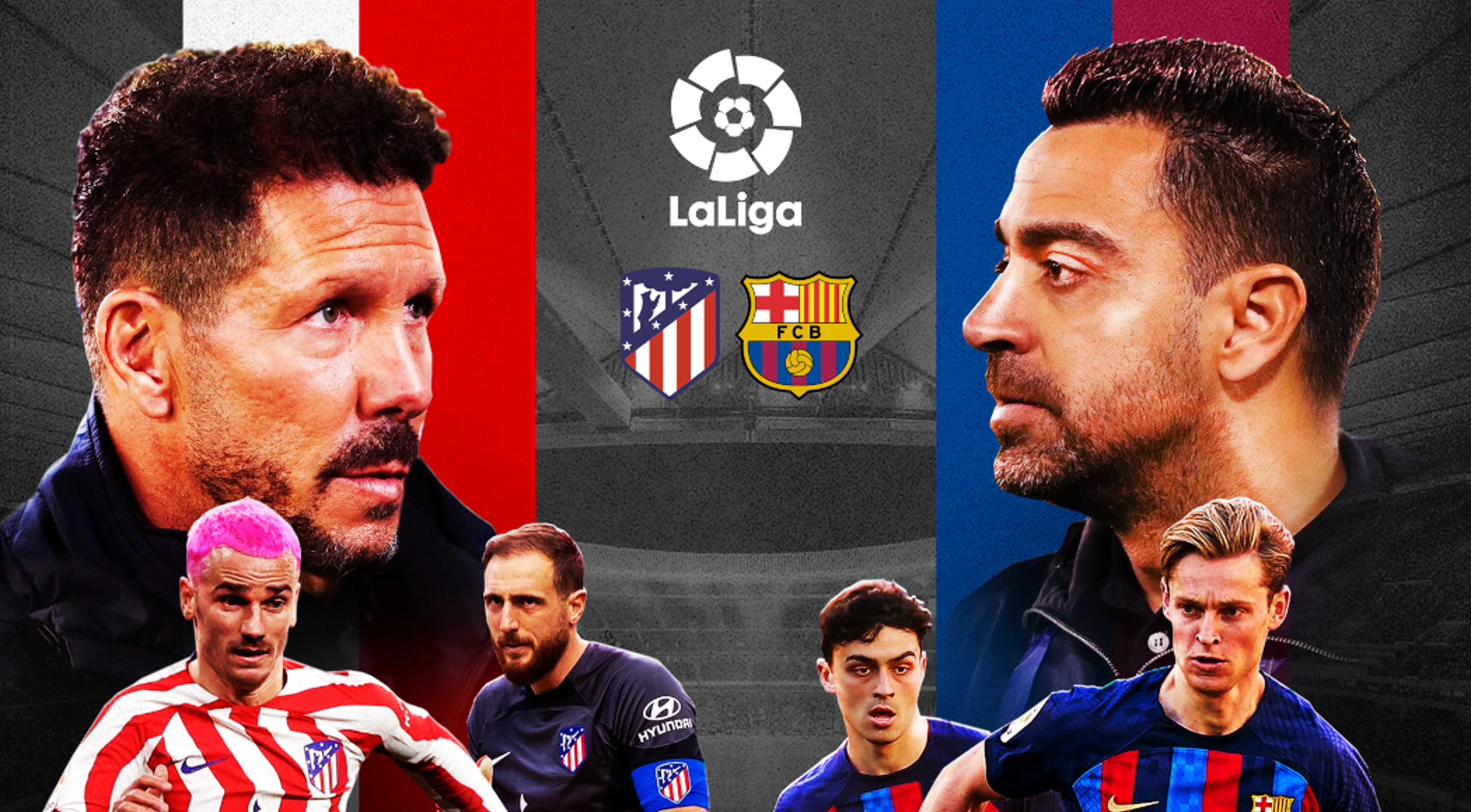 Everything you need to know about Atletico Madrid v Barcelona